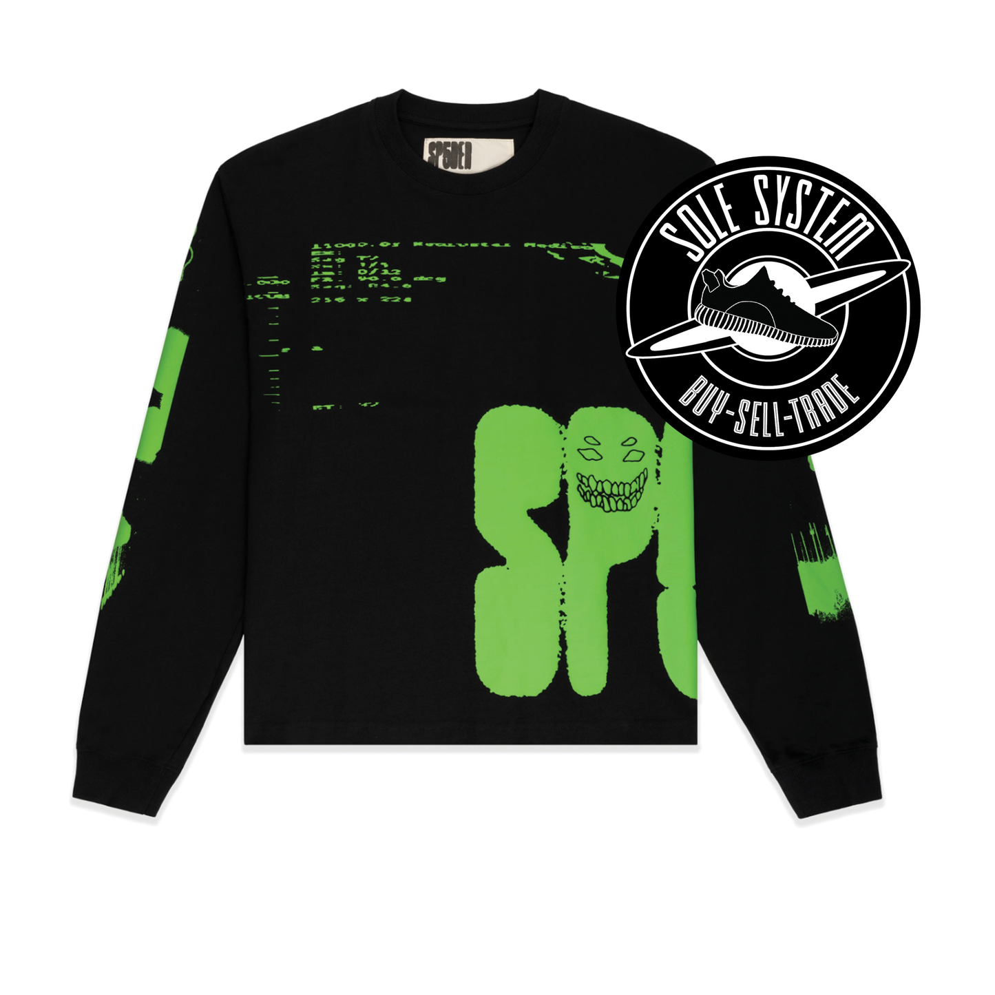 Sp5der X-Ray LS Tee Green