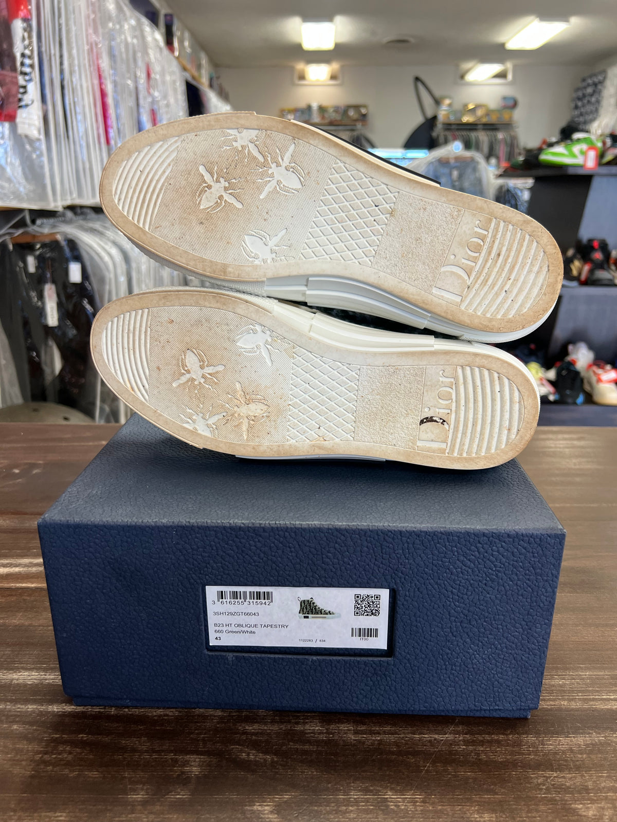 Dior B23 Olive Tapestry