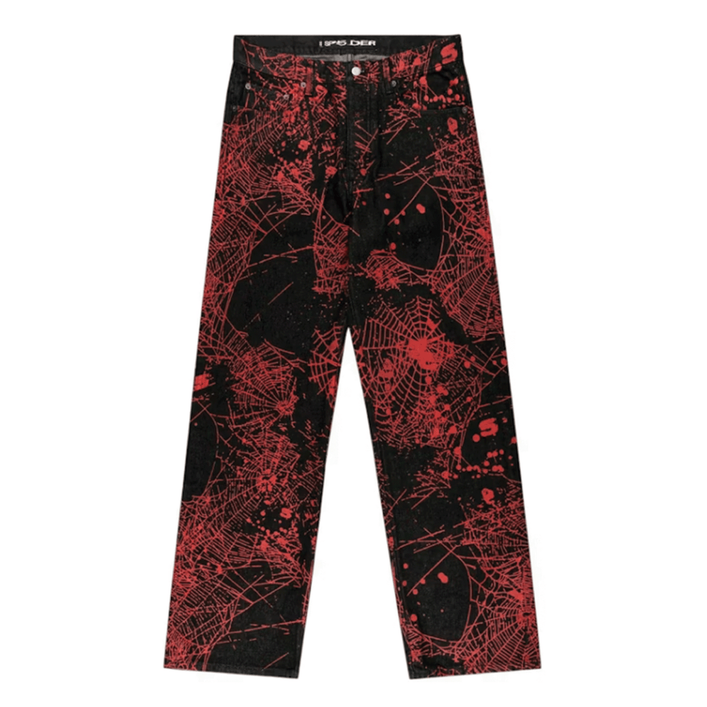 Sp5der V2 Web Denim Pant Black