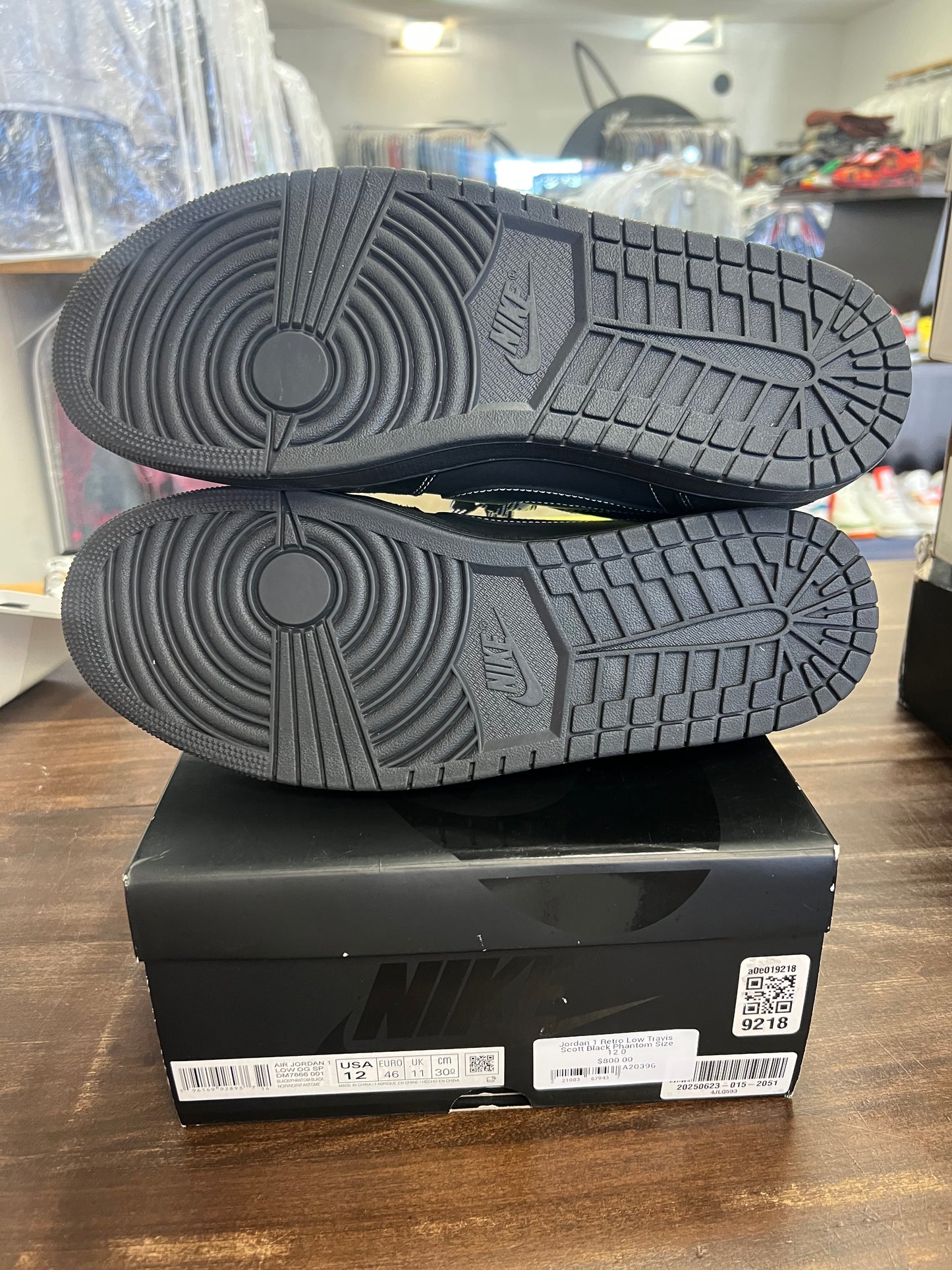 Jordan 1 Retro Low Travis Scott Black Phantom