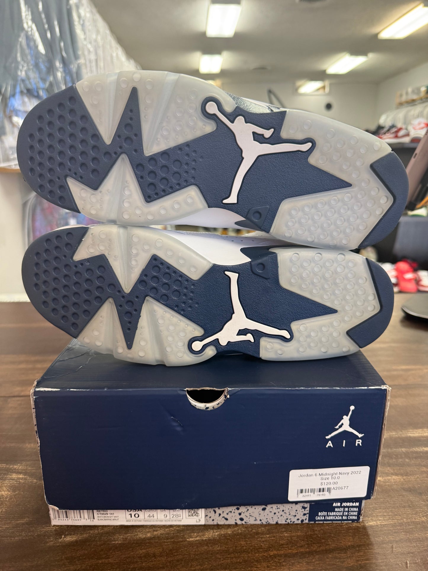 Jordan 6 Midnight Navy 2022