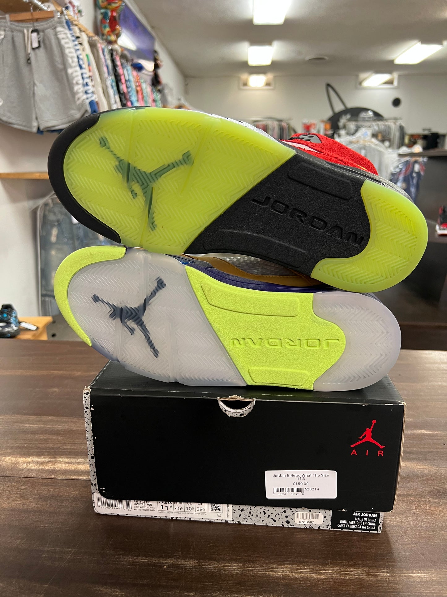 Jordan 5 Retro What The