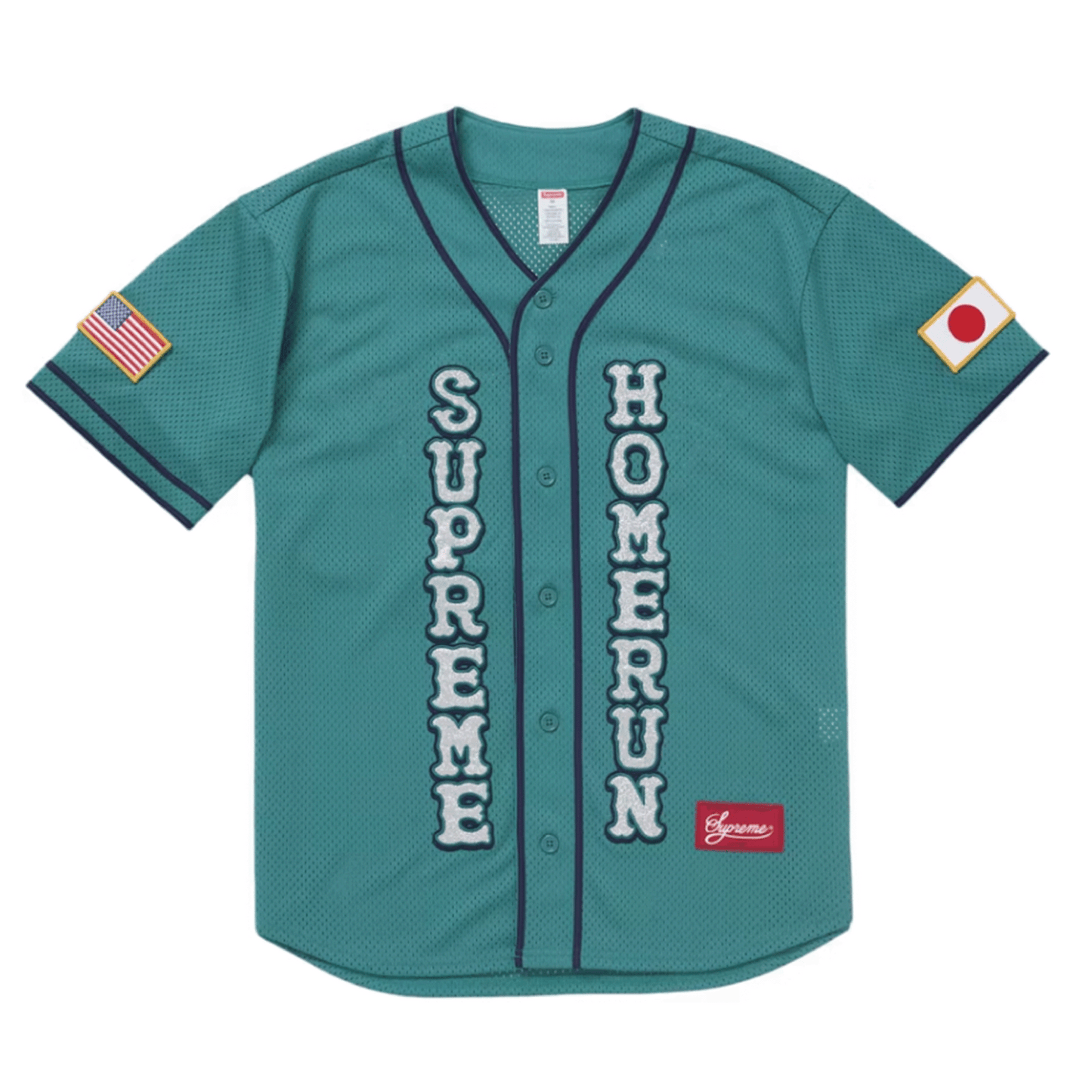 Supreme Homerun Baseball Jersey Green