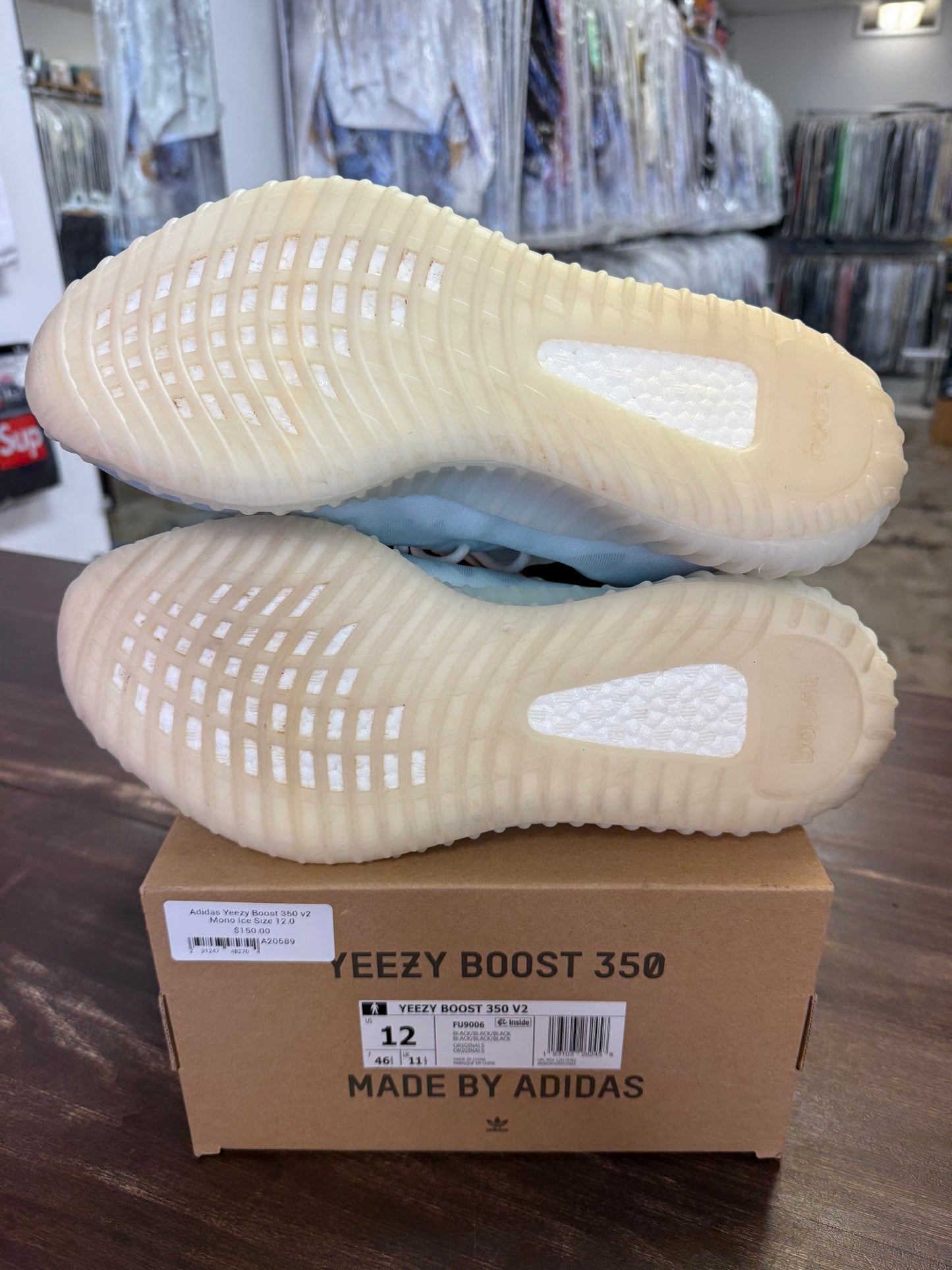 Adidas Yeezy Boost 350 v2 Mono Ice