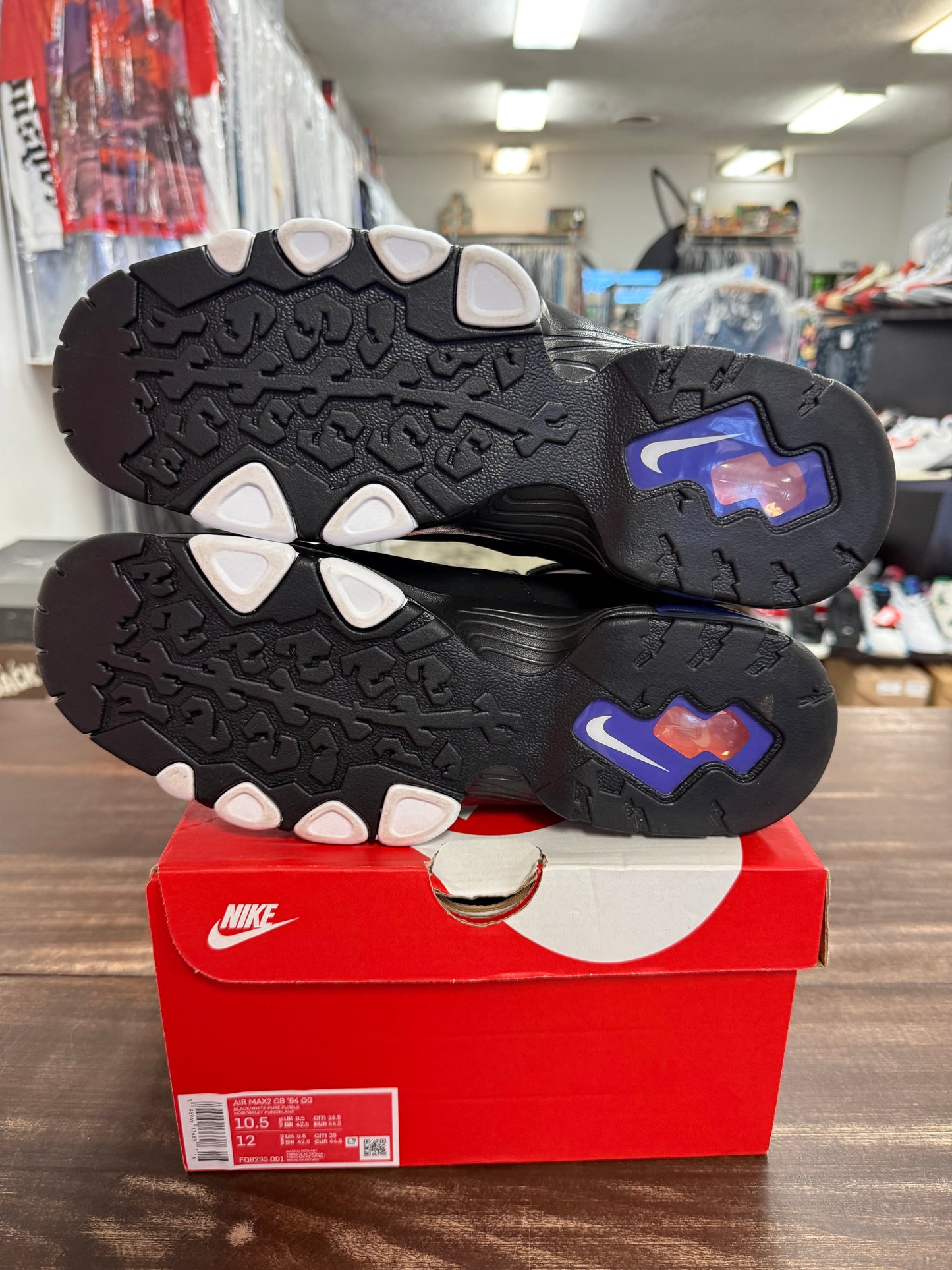 Nike Air Max 2 CB '94 Black White Purple