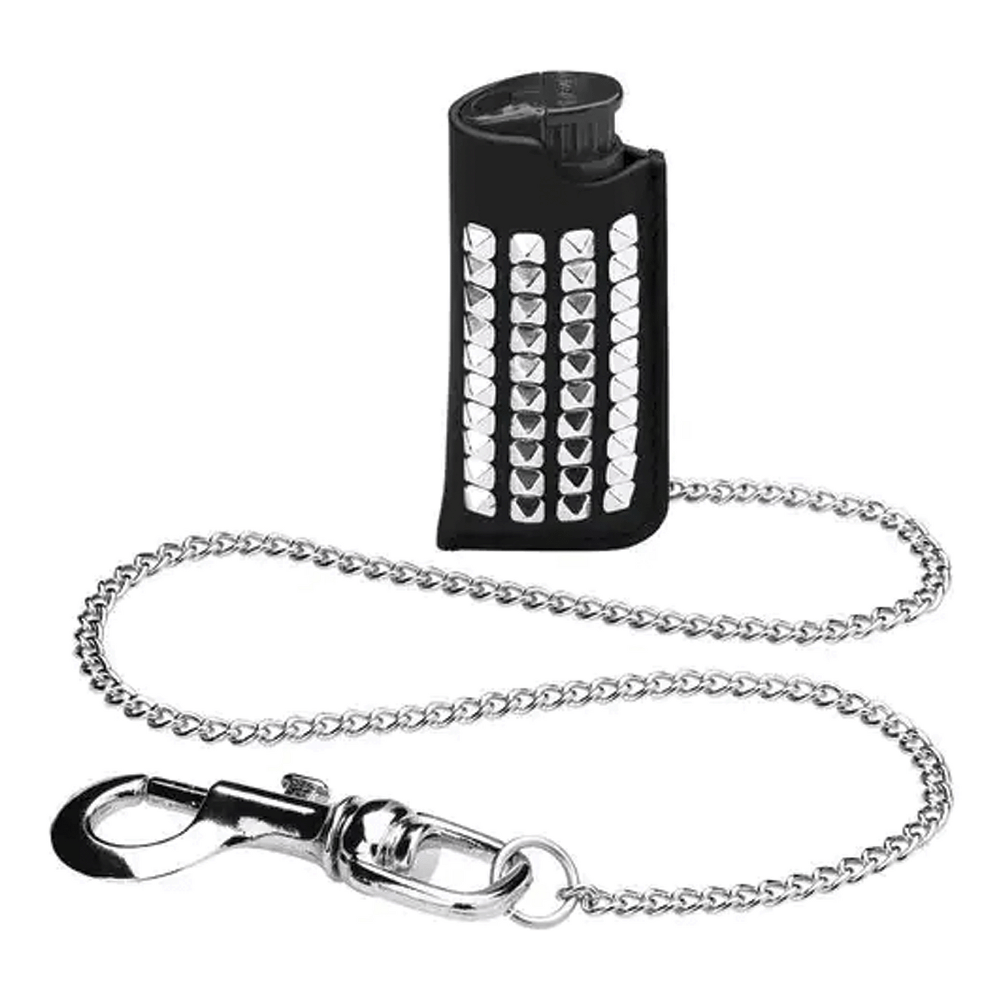 Supreme Studded Leather Lighter Holder Black