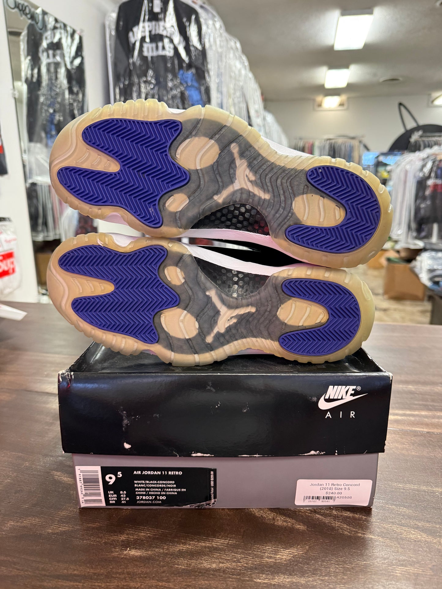 Jordan 11 Retro Concord (2018)