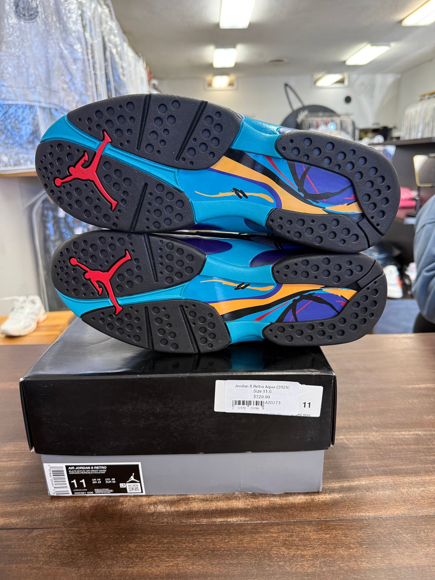 Jordan 8 Retro Aqua (2025)