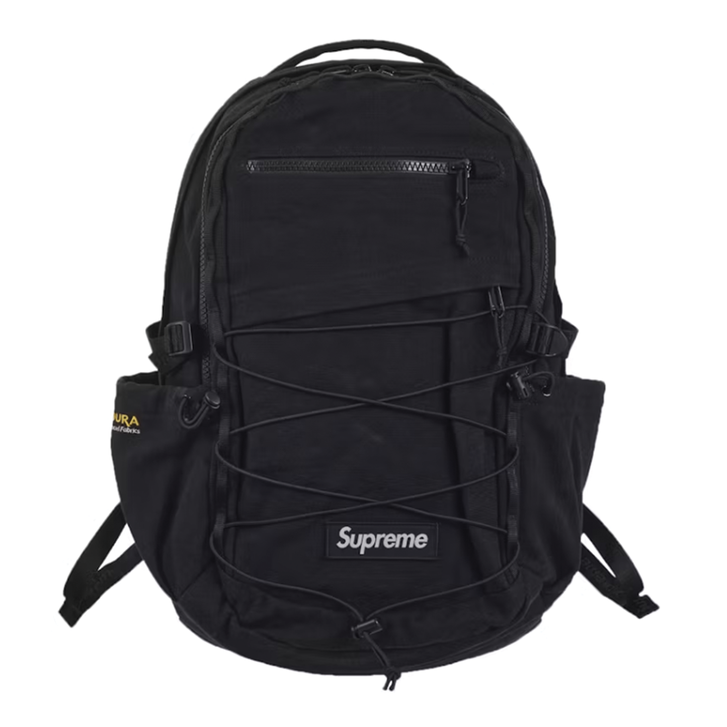 Supreme Logo Backpack (SS25) Black