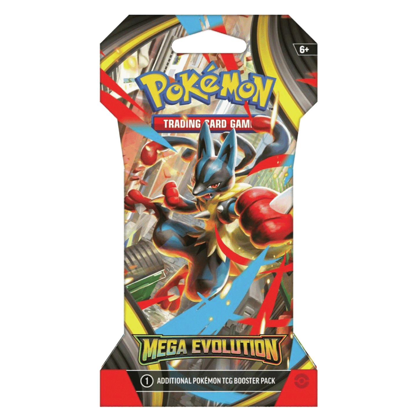 Mega Evolution Sleeved Booster Pack - ME01: Mega Evolution (Random Artwork)