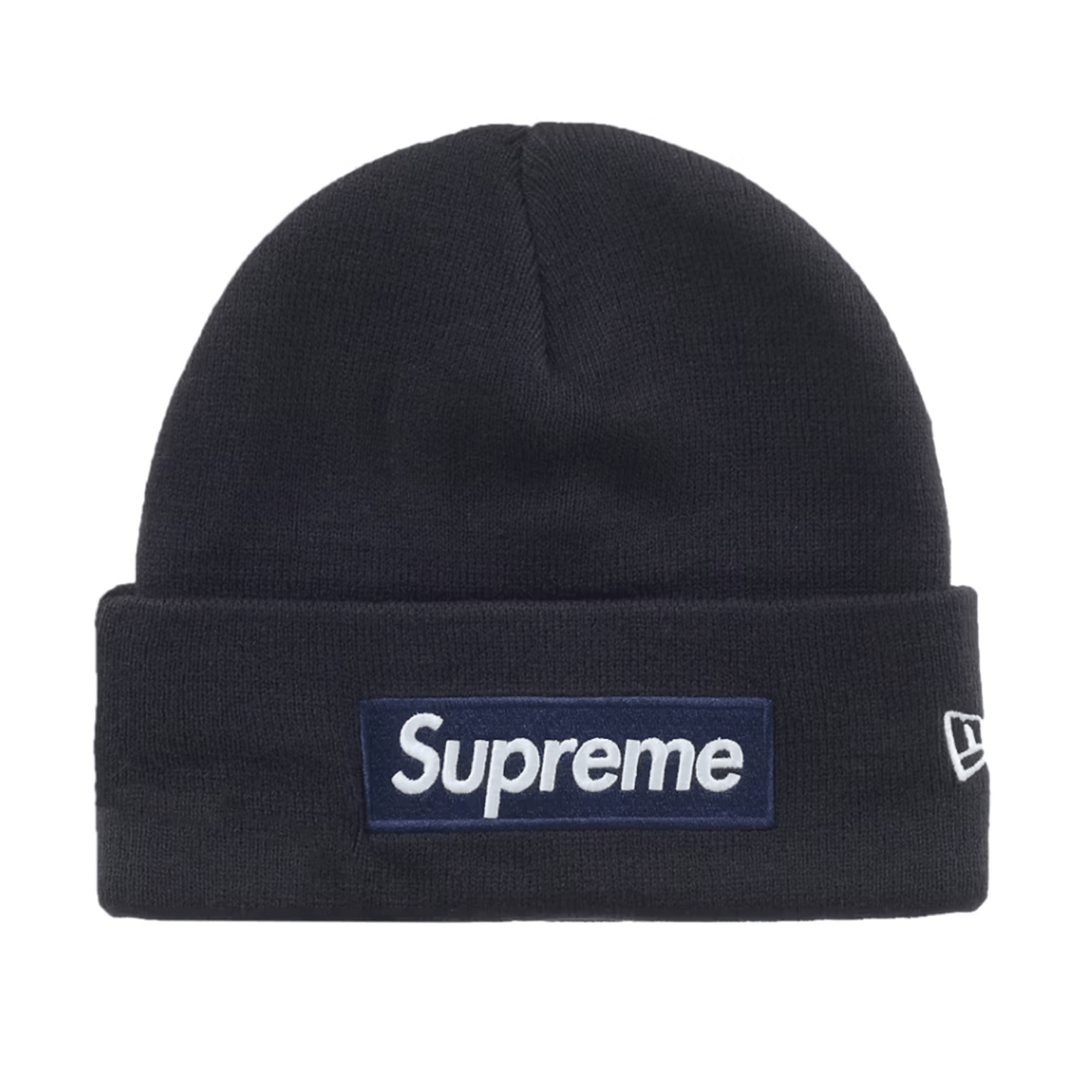 Supreme New Era Box Logo Beanie (FW25) Navy