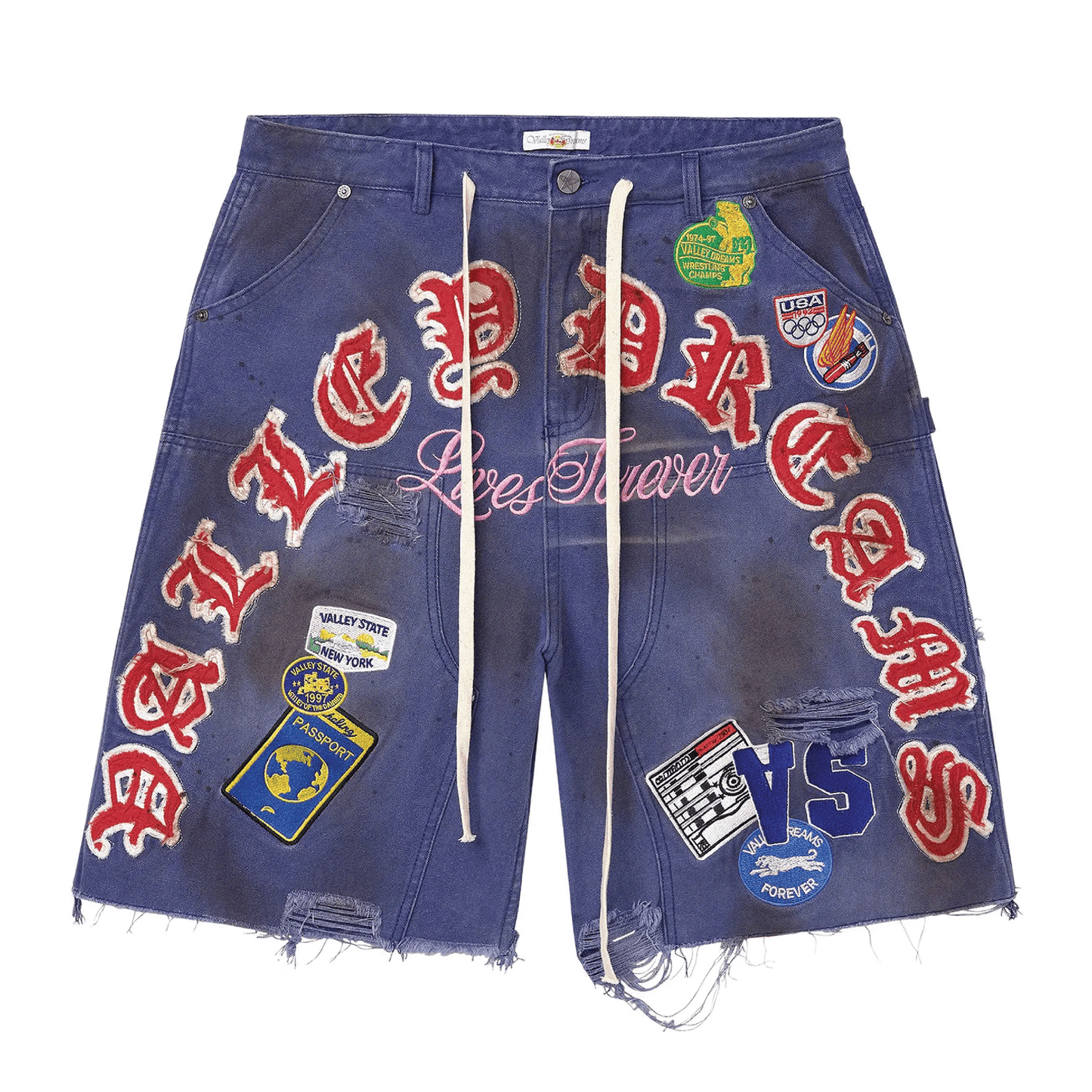 Vale Forever Workshop Jorts Blue