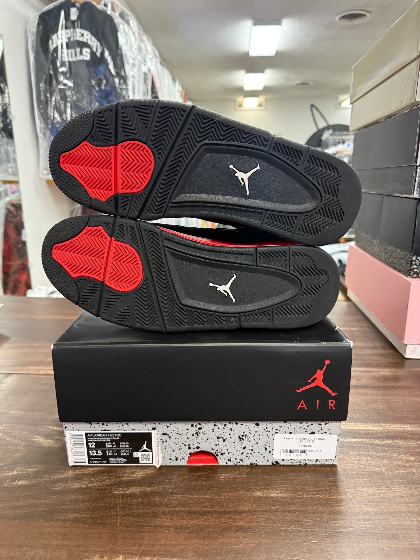 Jordan 4 Retro Red Thunder