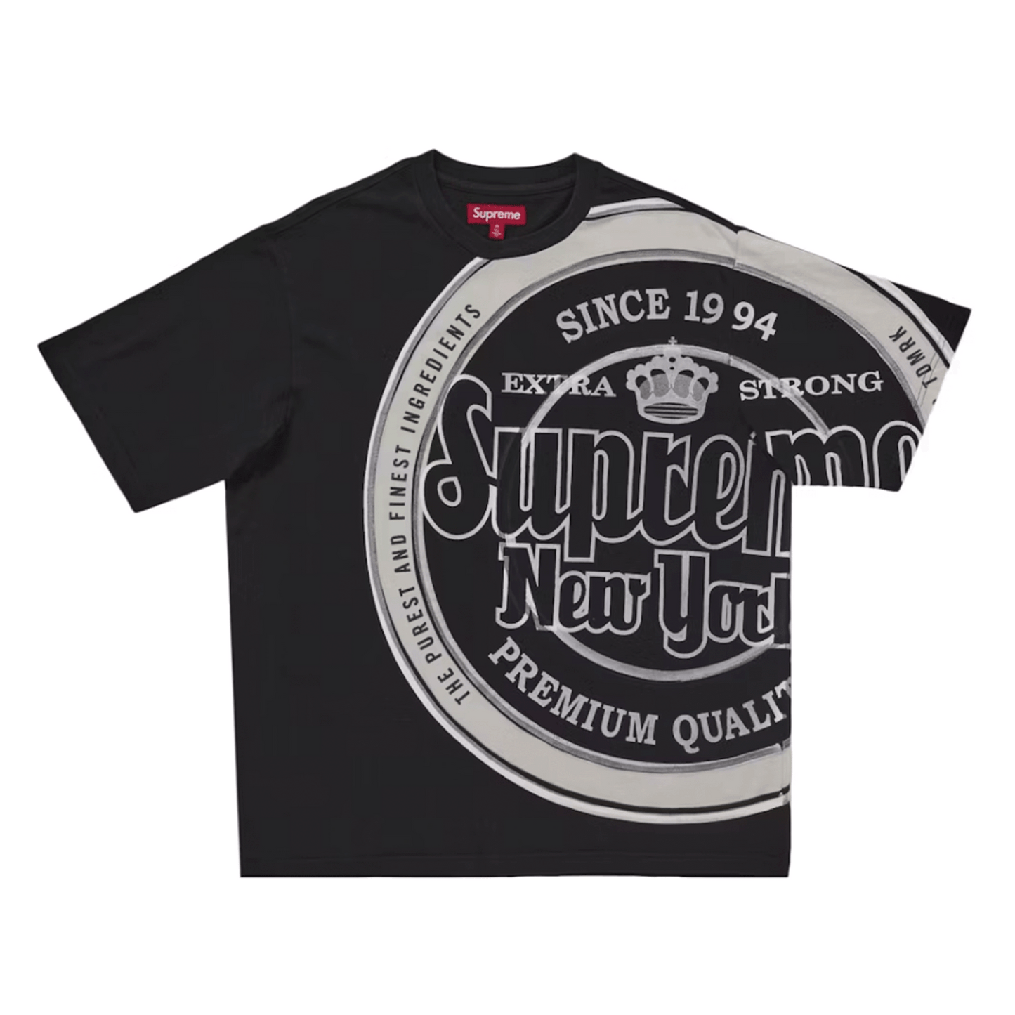 Supreme Lager S/S Top Black