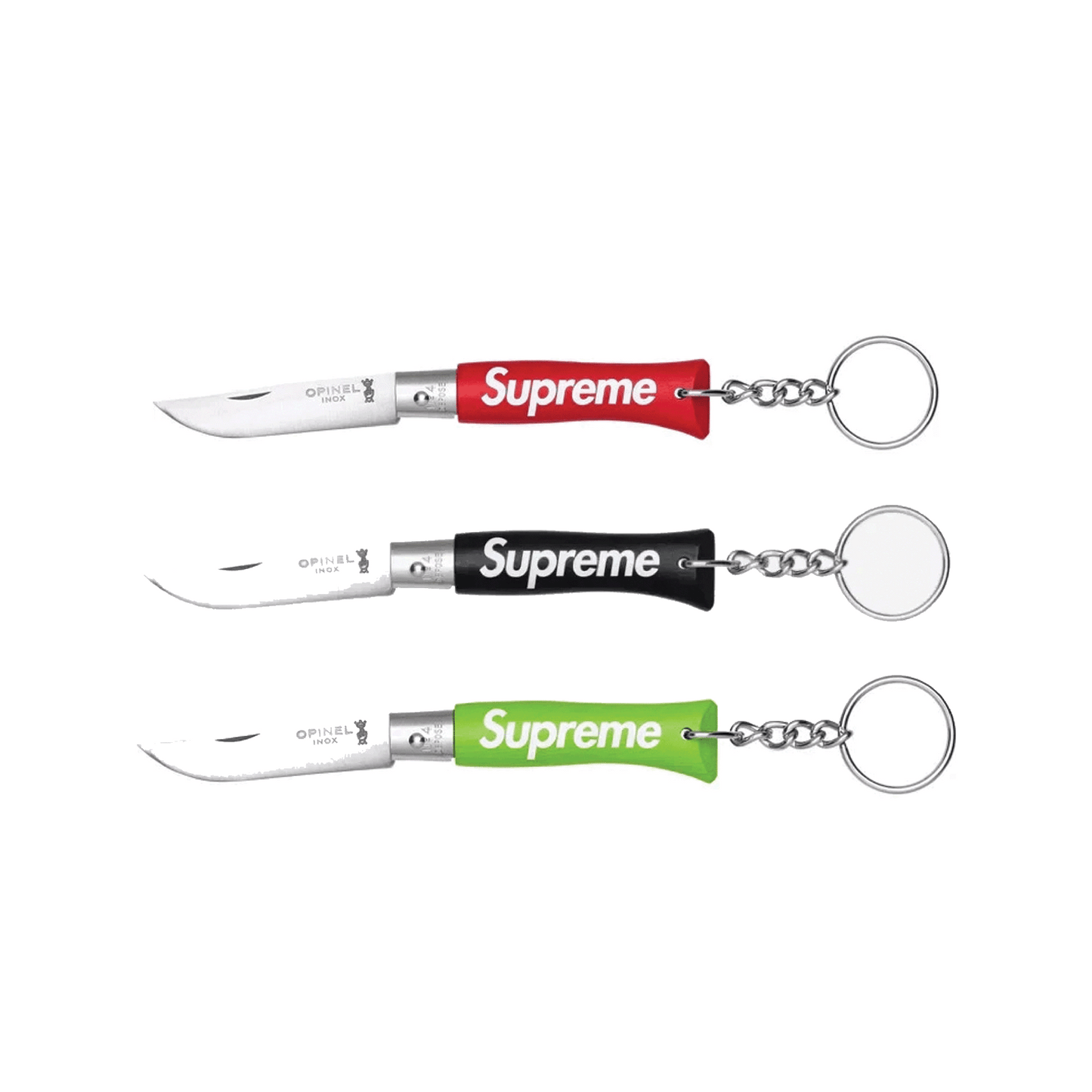 Supreme Opinel No. 4 Knife Keychain