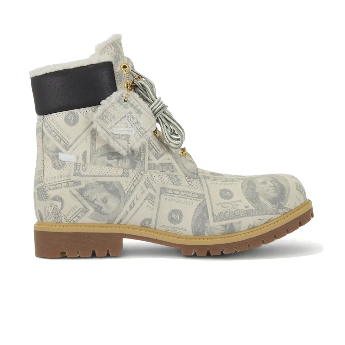 Timberland 6" Premium Waterproof Boot Supreme x MM6 Maison Margiela $100 Bills