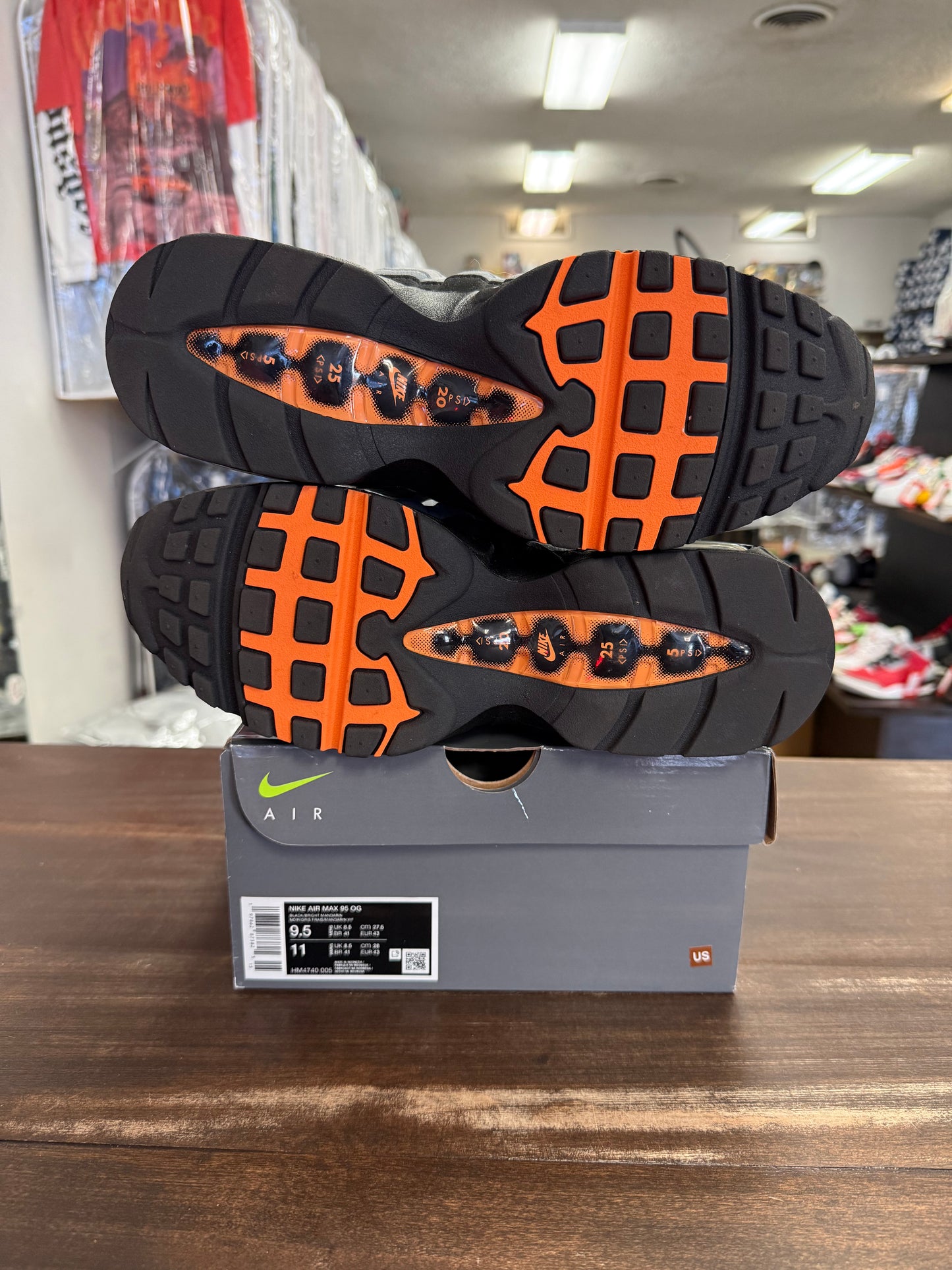 Nike Air Max 95 Big Bubble Bright Mandarin