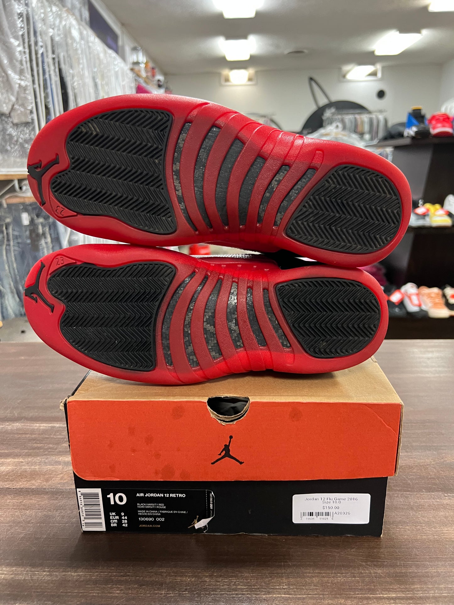 Jordan 12 Flu Game 2016