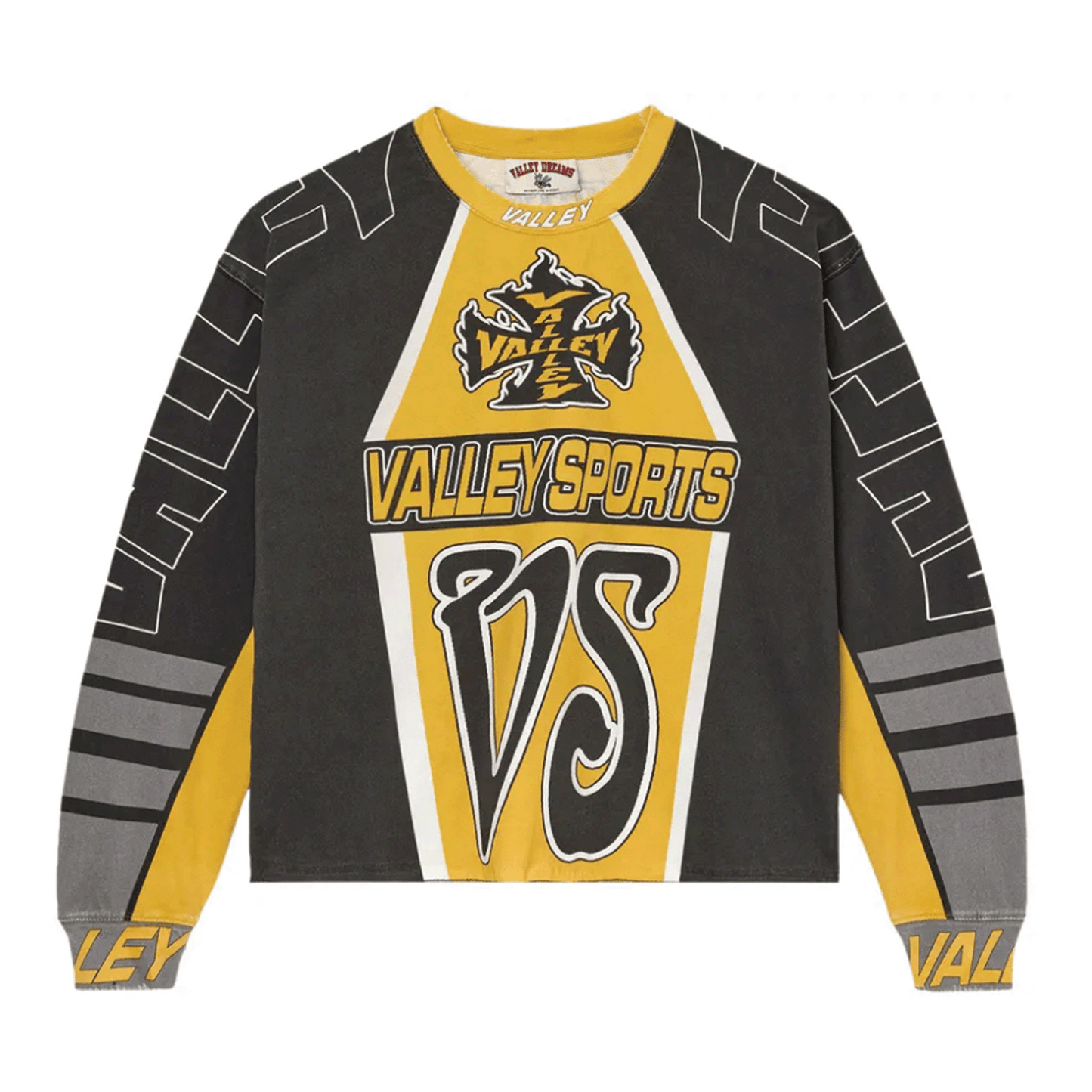 Vale Forever VS Racing Long Sleeve Tee Bee Yellow