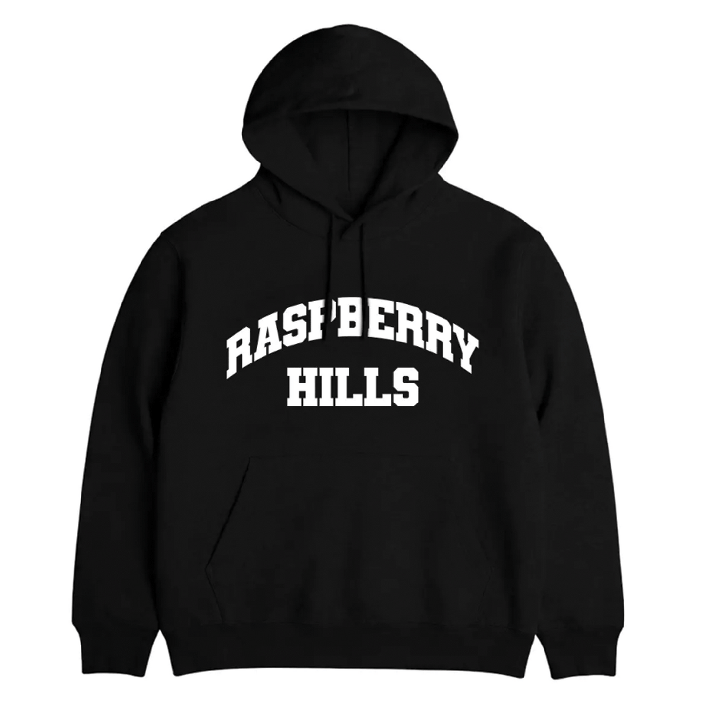 OG RASPBERRY HILLS HOODIE BLACK