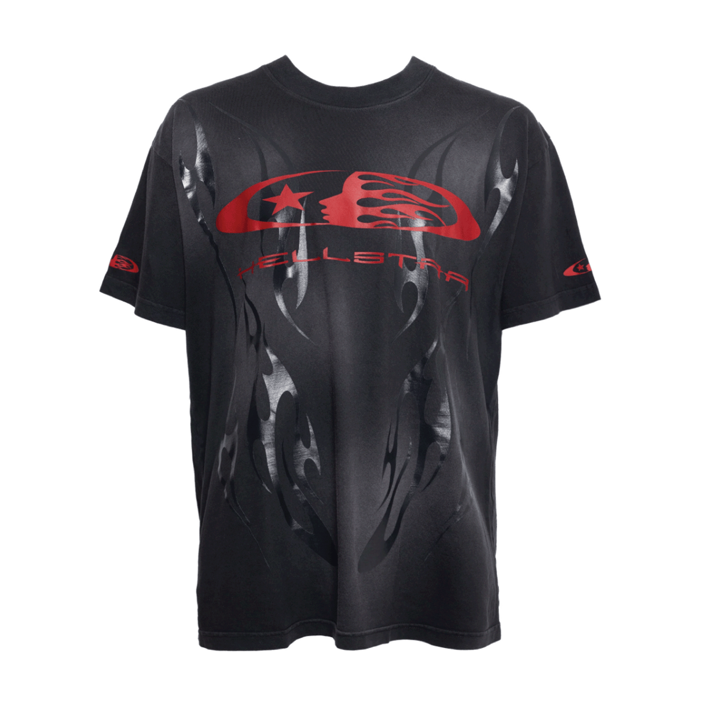 Hellstar Sport Flame T-shirt Black