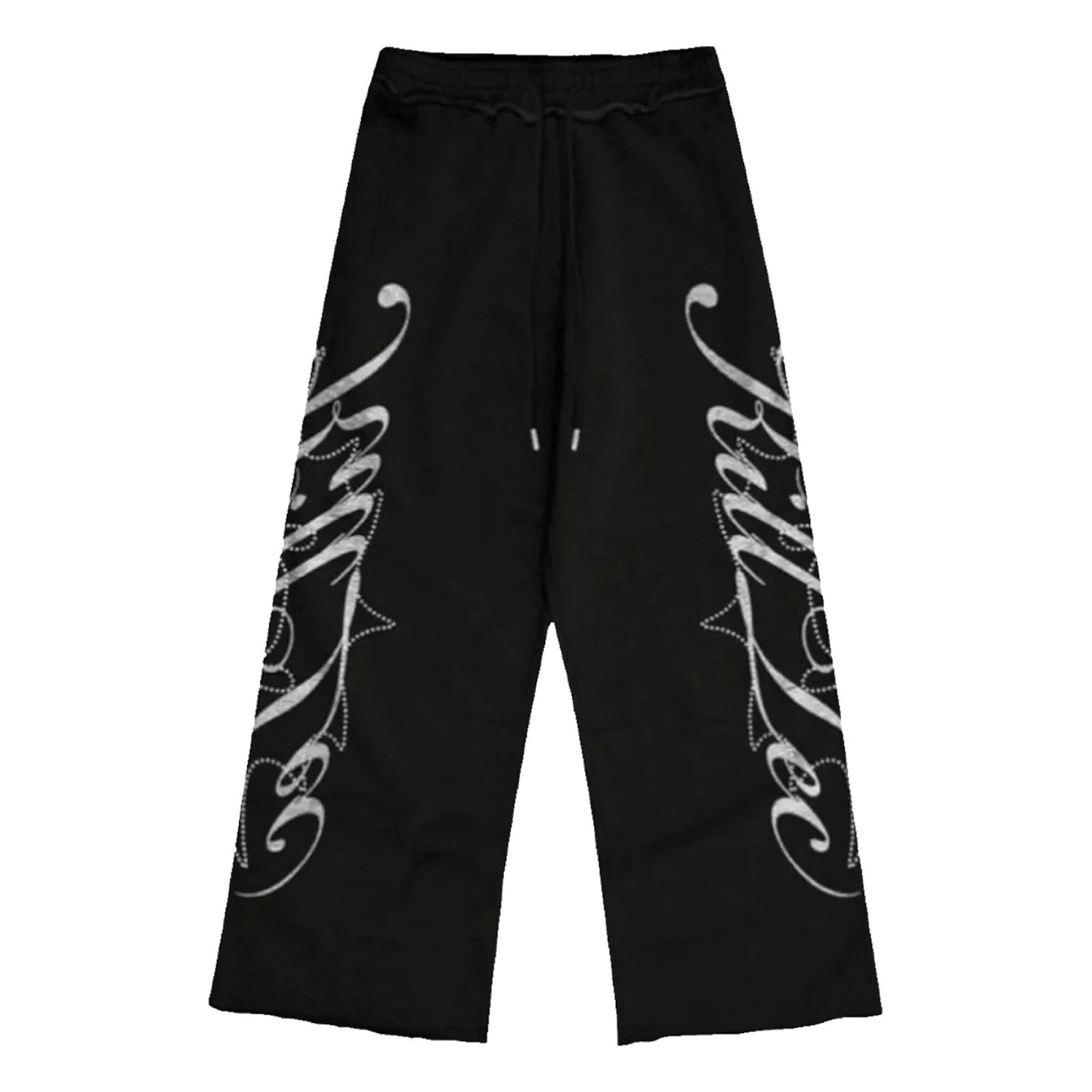 Killtec Kt Cursive Studded Black Sweatpants