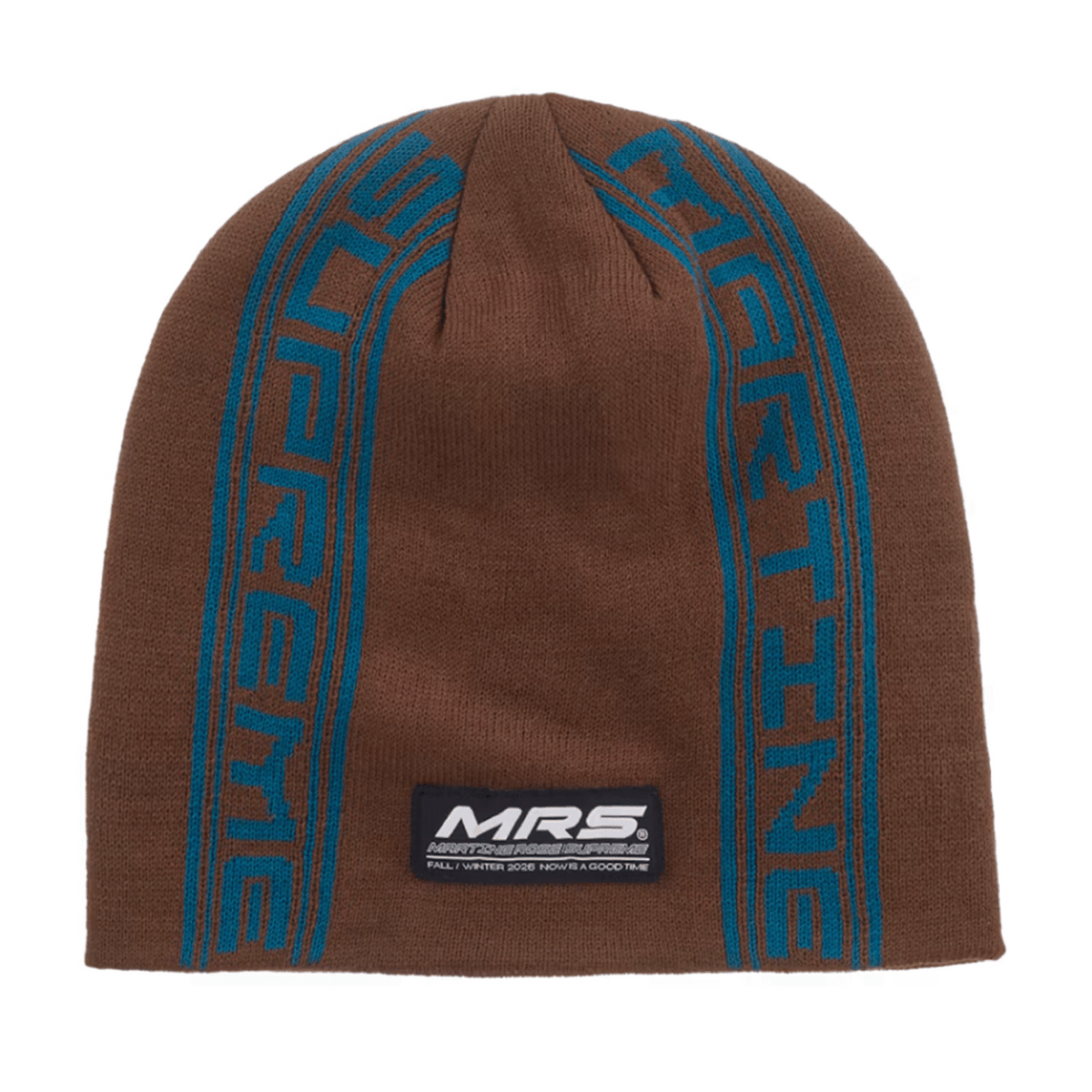 Supreme Martine Rose Jacquard Beanie Brown