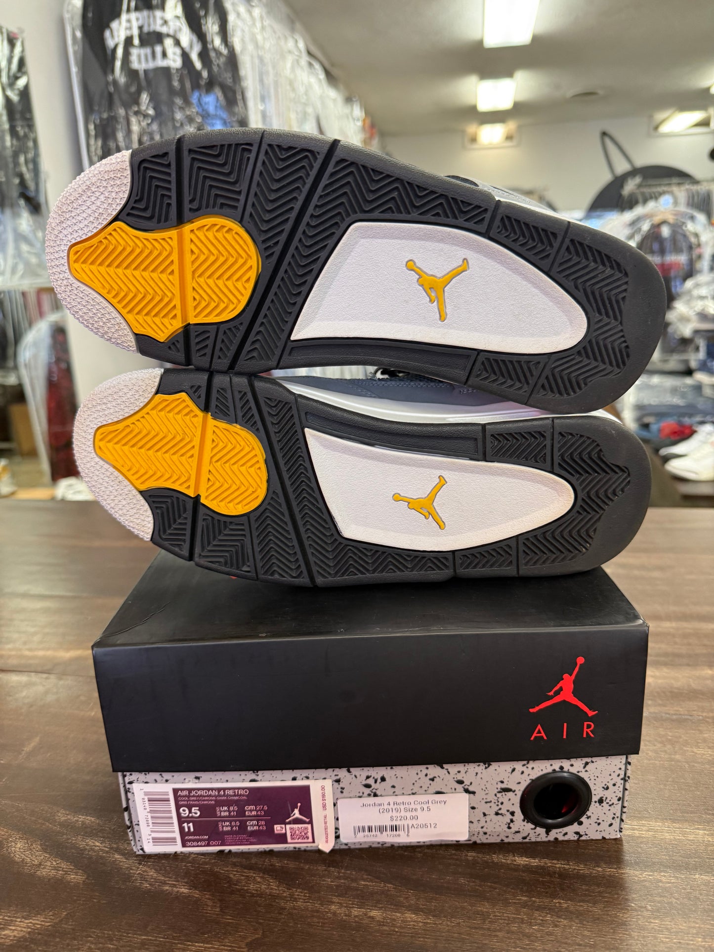 Jordan 4 Retro Cool Grey (2019)