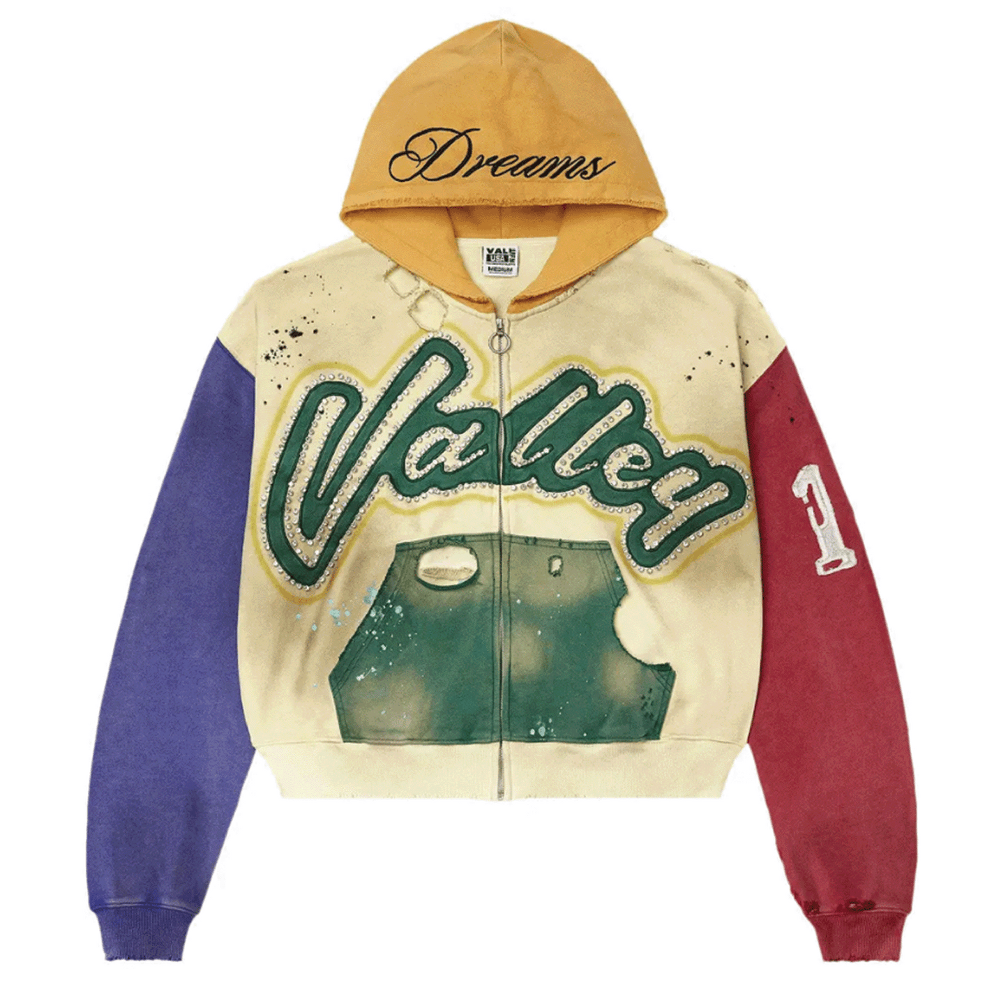 Vale Forever Collage Zip Up