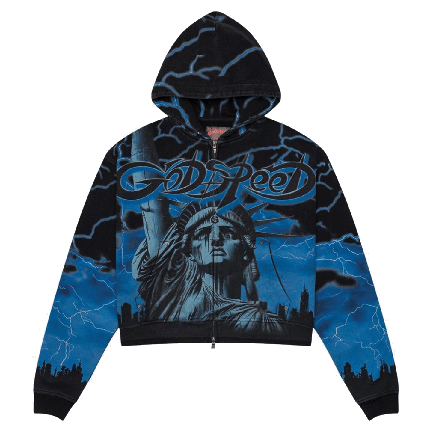 GodSpeed Voltage Zip Hoodie Blue