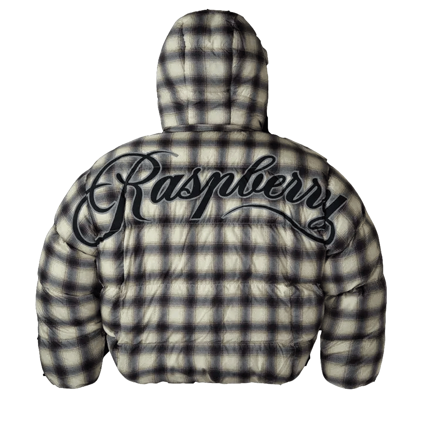 Raspberry Hills Plaid Puffer