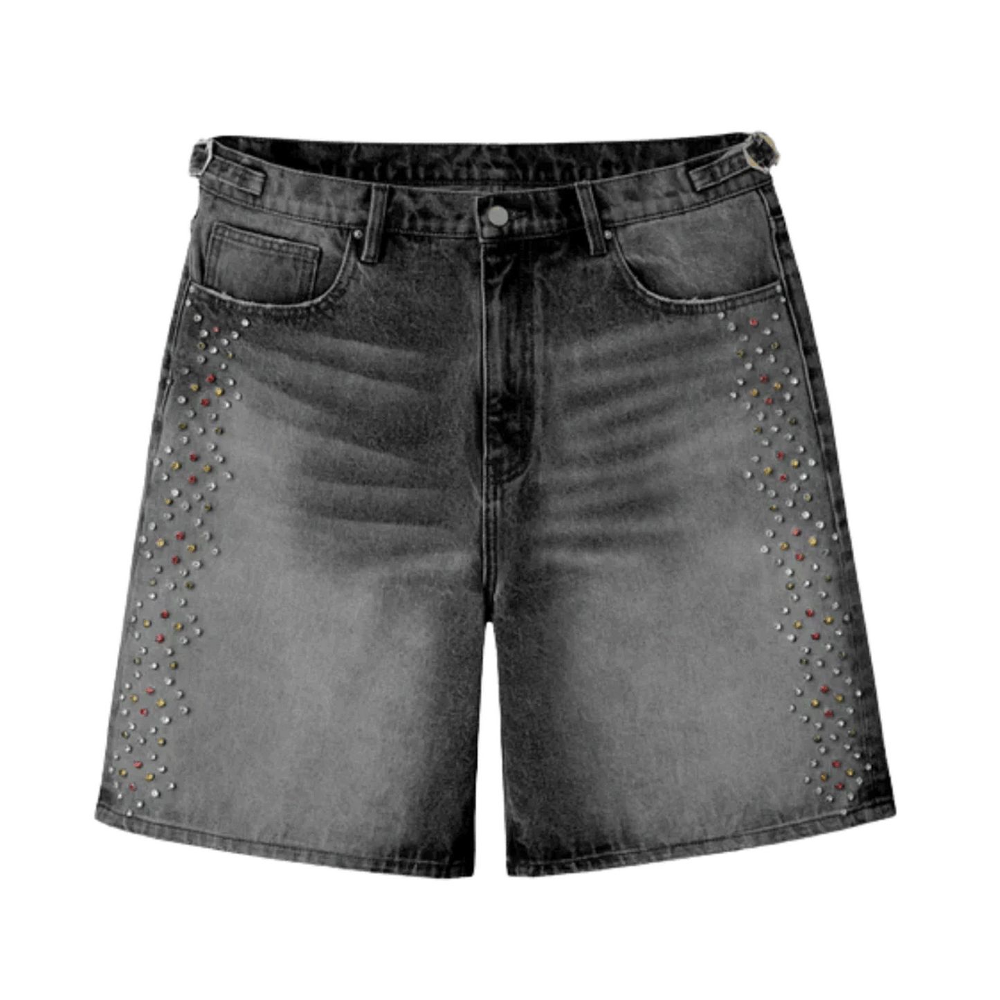 HMDD H-STAR CRYSTAL JORT BLACK