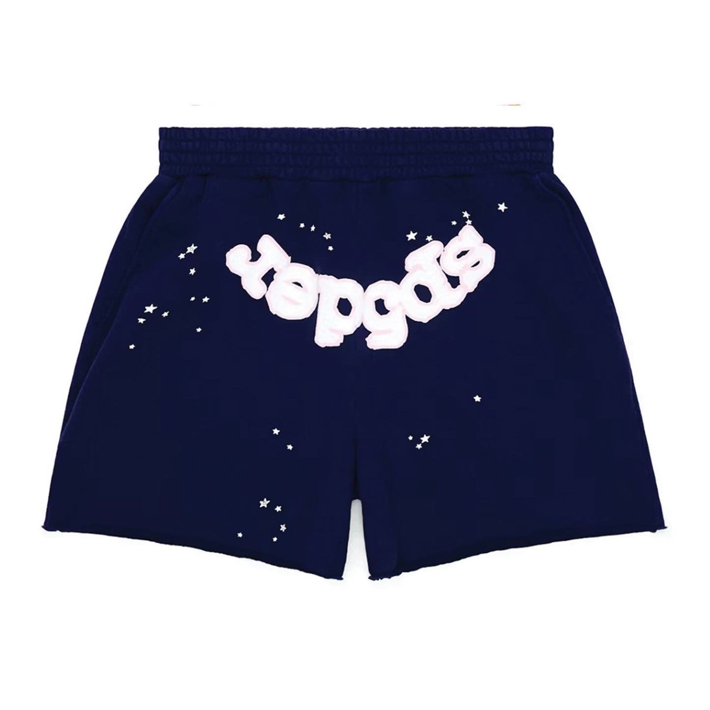 Sp5der OG Web Logo Sweat Short Navy