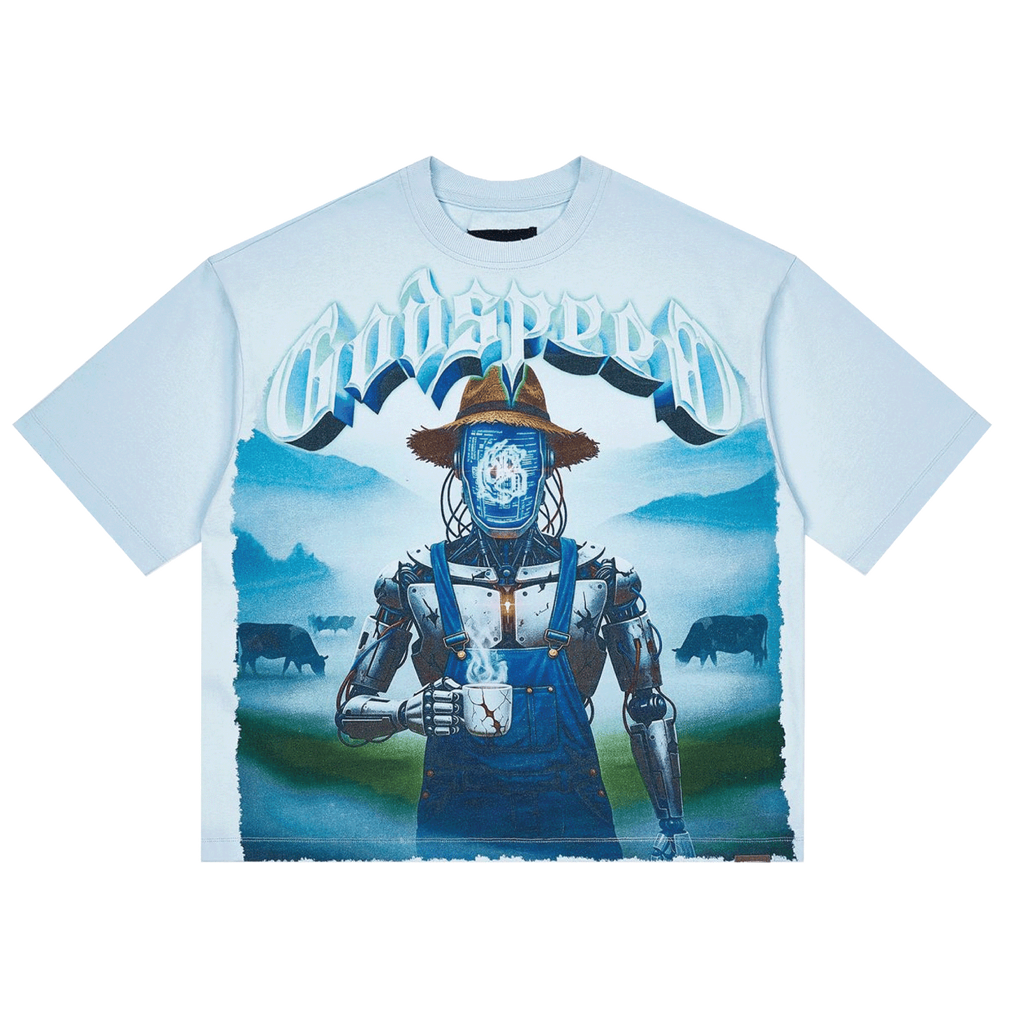 GodSpeed Aura Farm T-shirt Ice