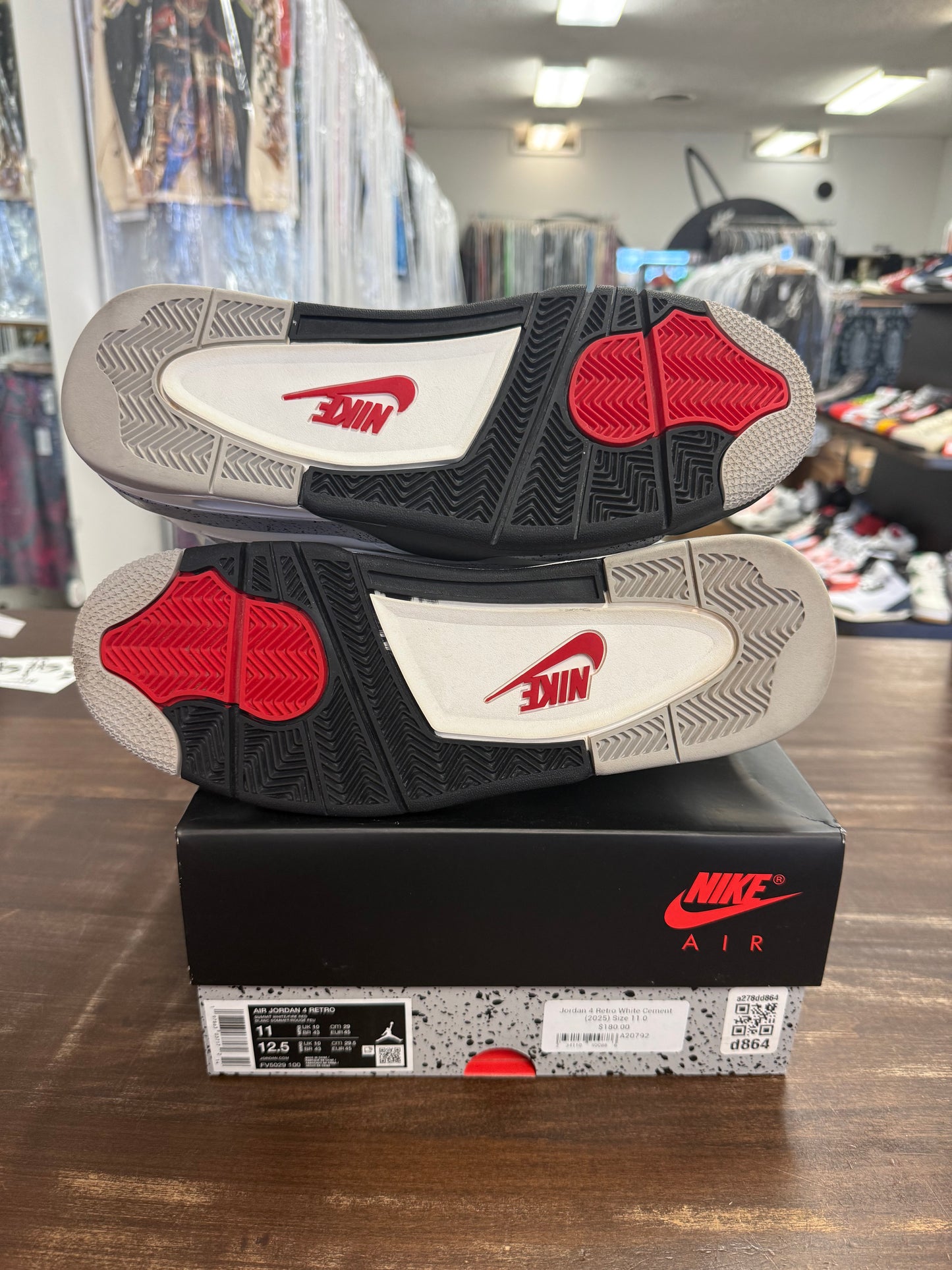 Jordan 4 Retro White Cement (2025)
