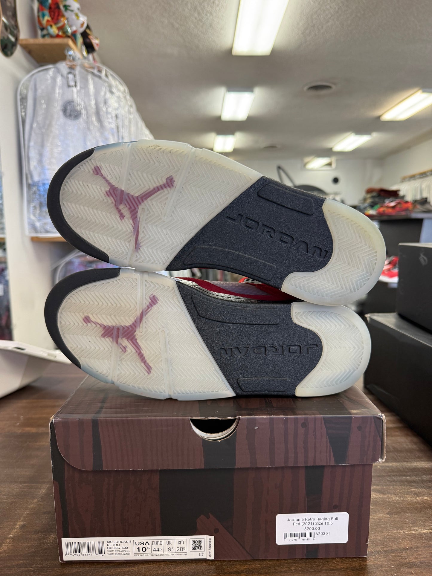 Jordan 5 Retro Raging Bull Red (2021)