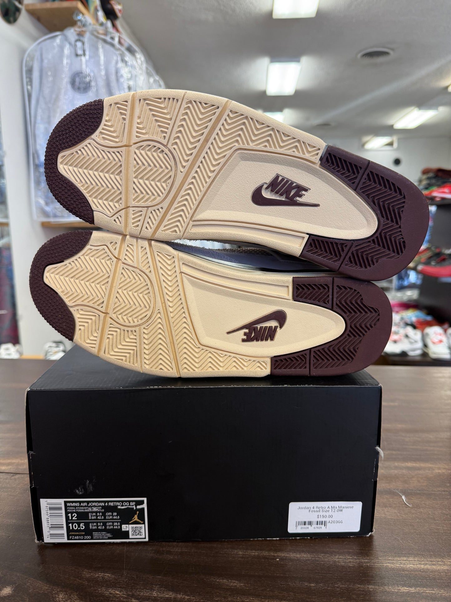 Jordan 4 Retro A Ma Maniere Fossil