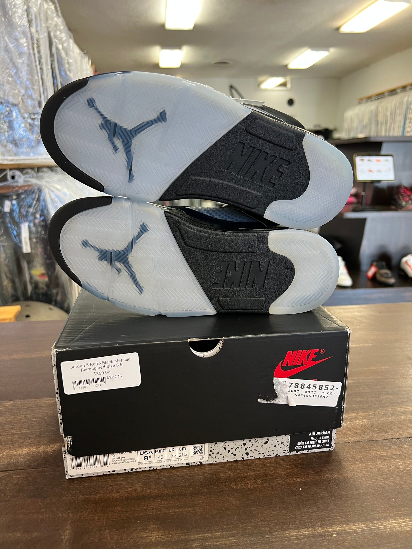 Jordan 5 Retro Black Metallic Reimagined