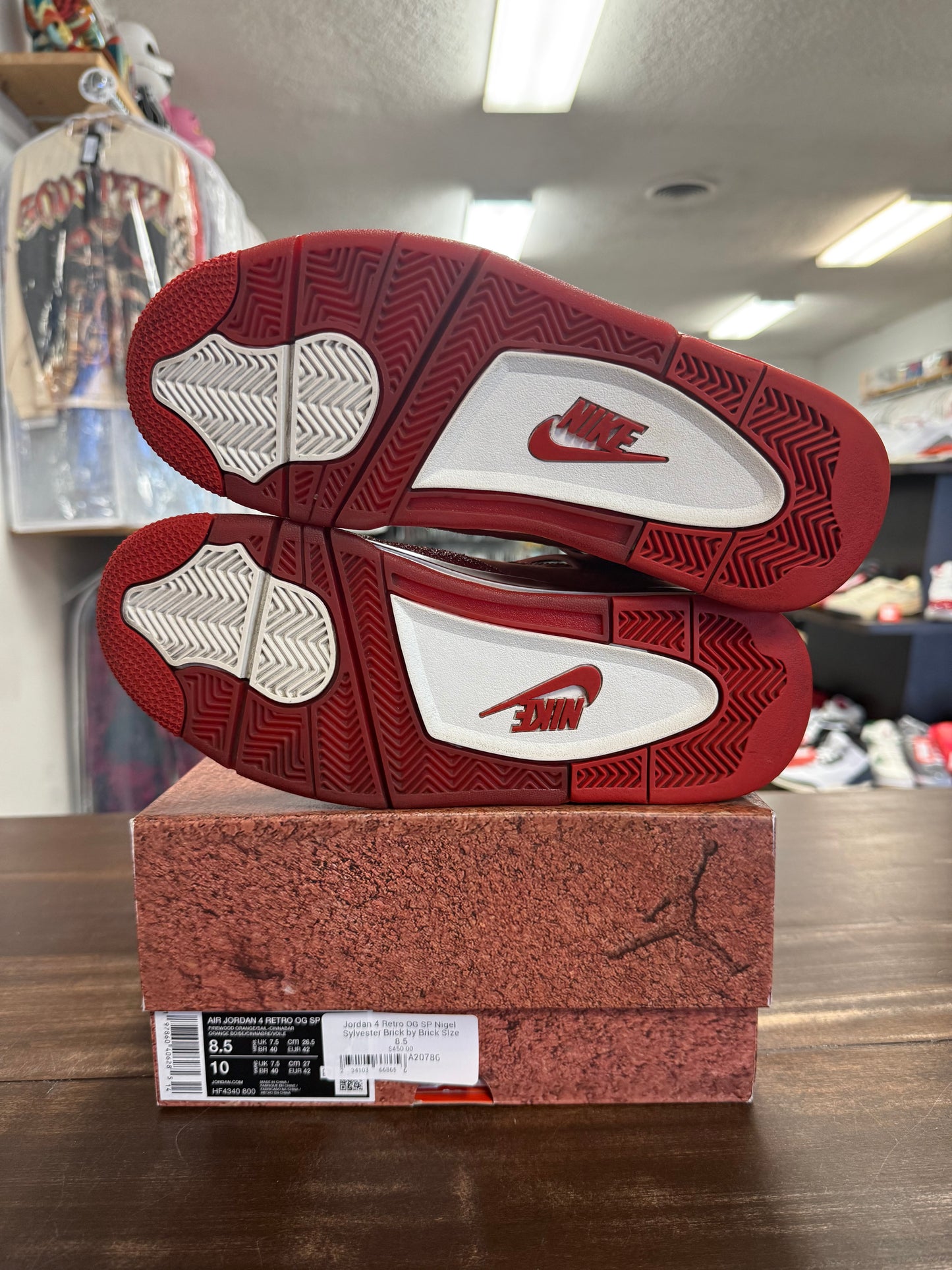 Jordan 4 Retro OG SP Nigel Sylvester Brick by Brick