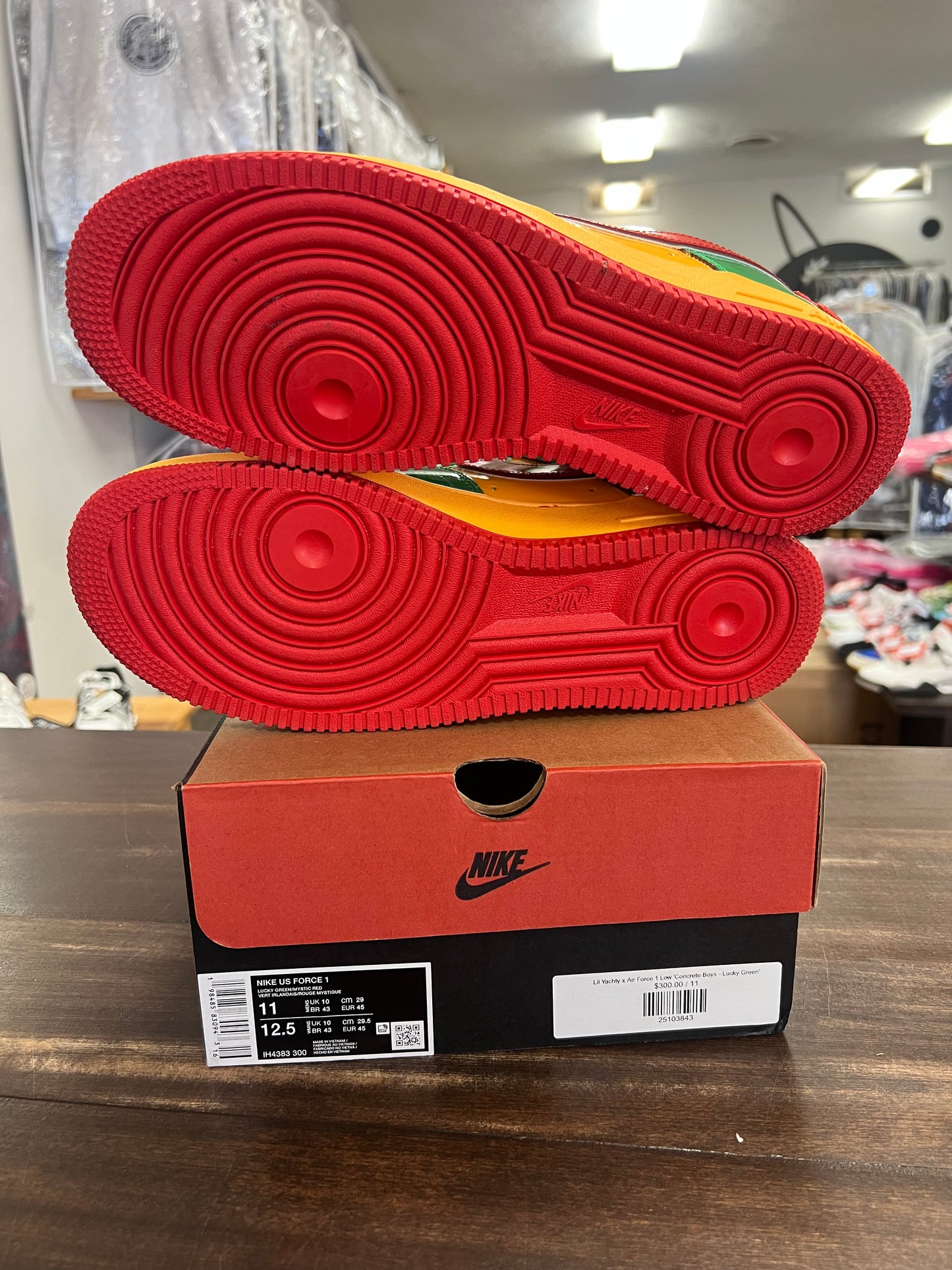 Nike Air Force 1 Low Lil Yachty Concrete Boys Lucky Green