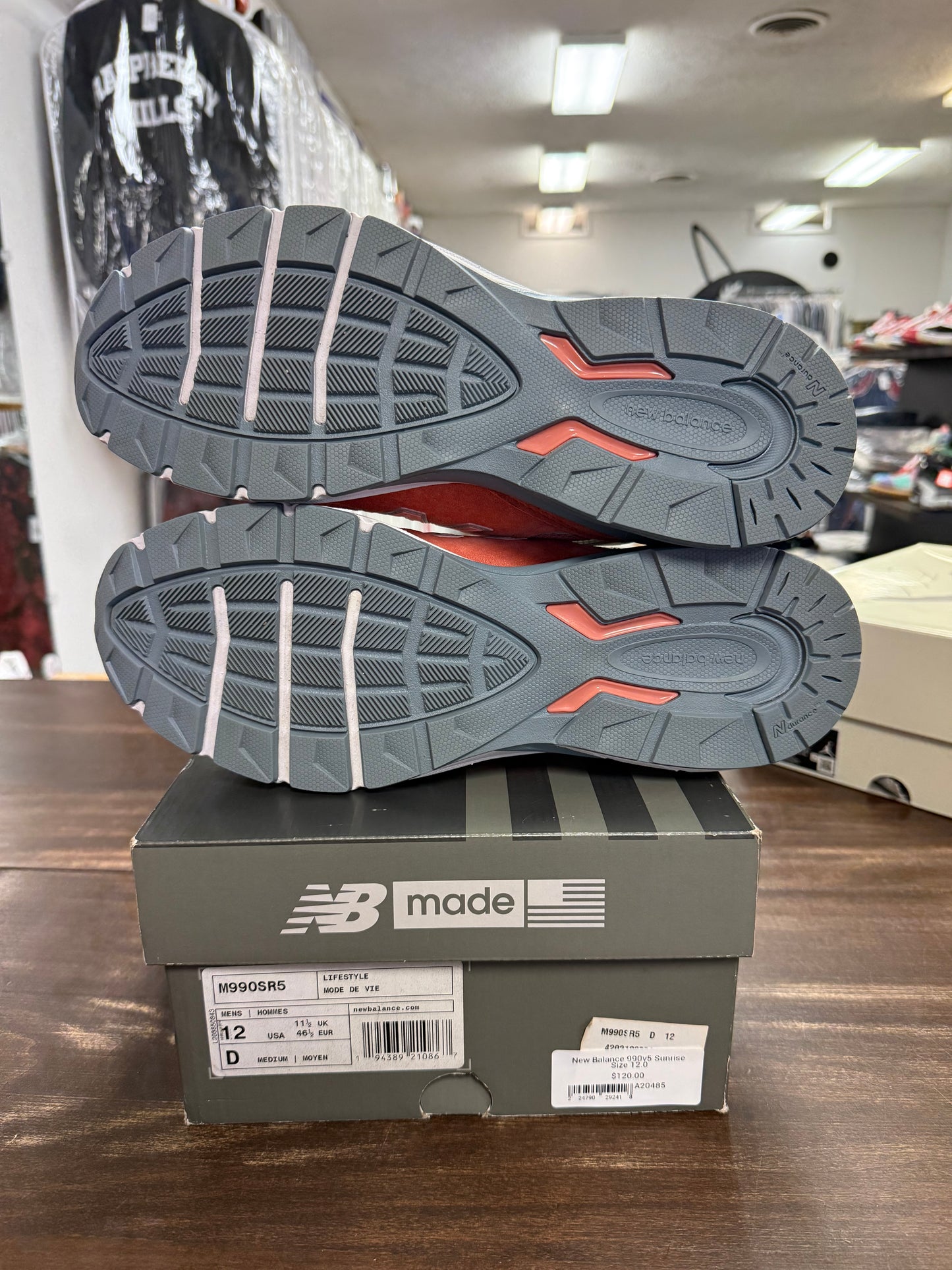 New Balance 990v5 Sunrise