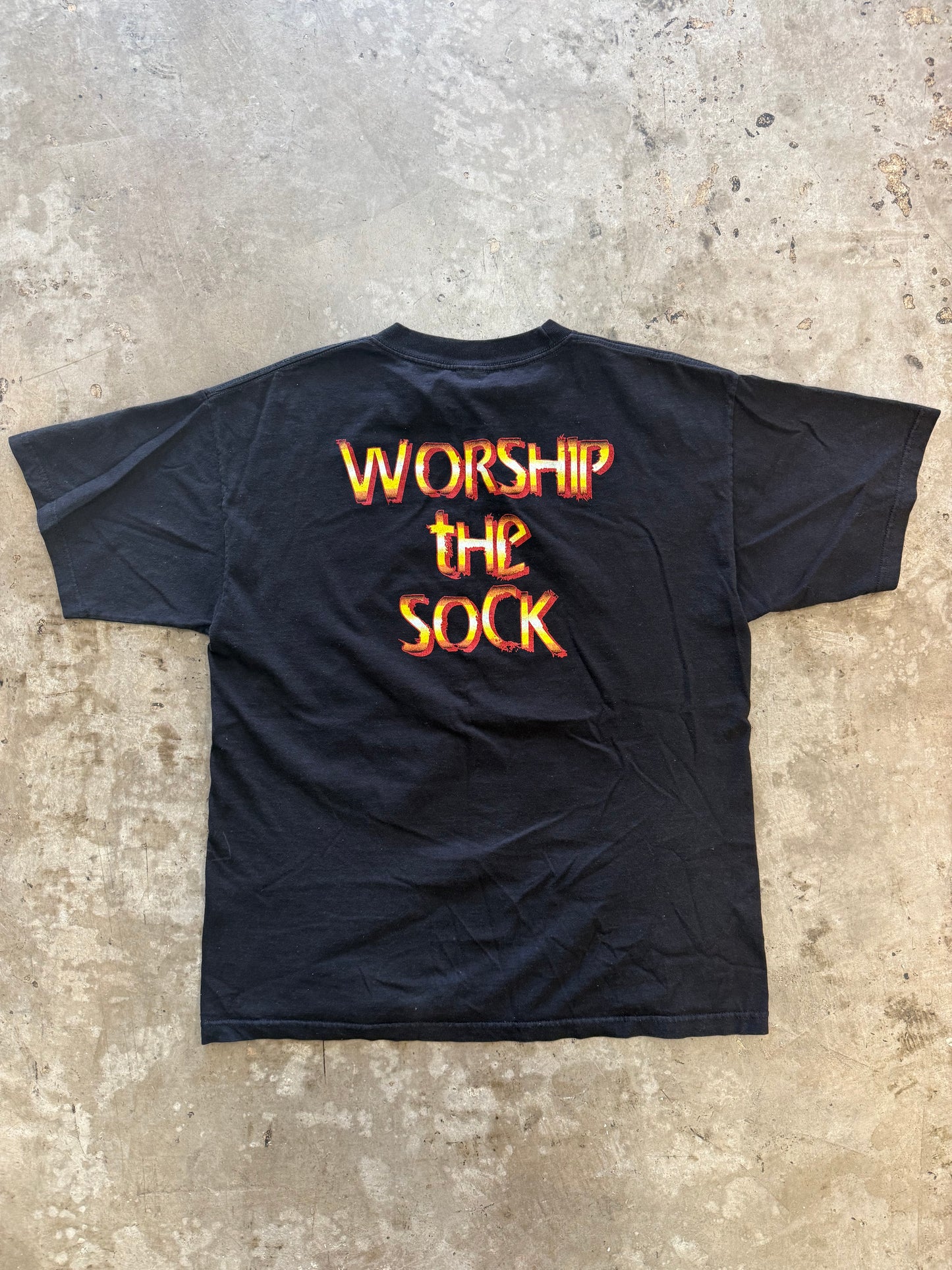 Vintage 1998 Mankind Worship The Sock T-Shirt