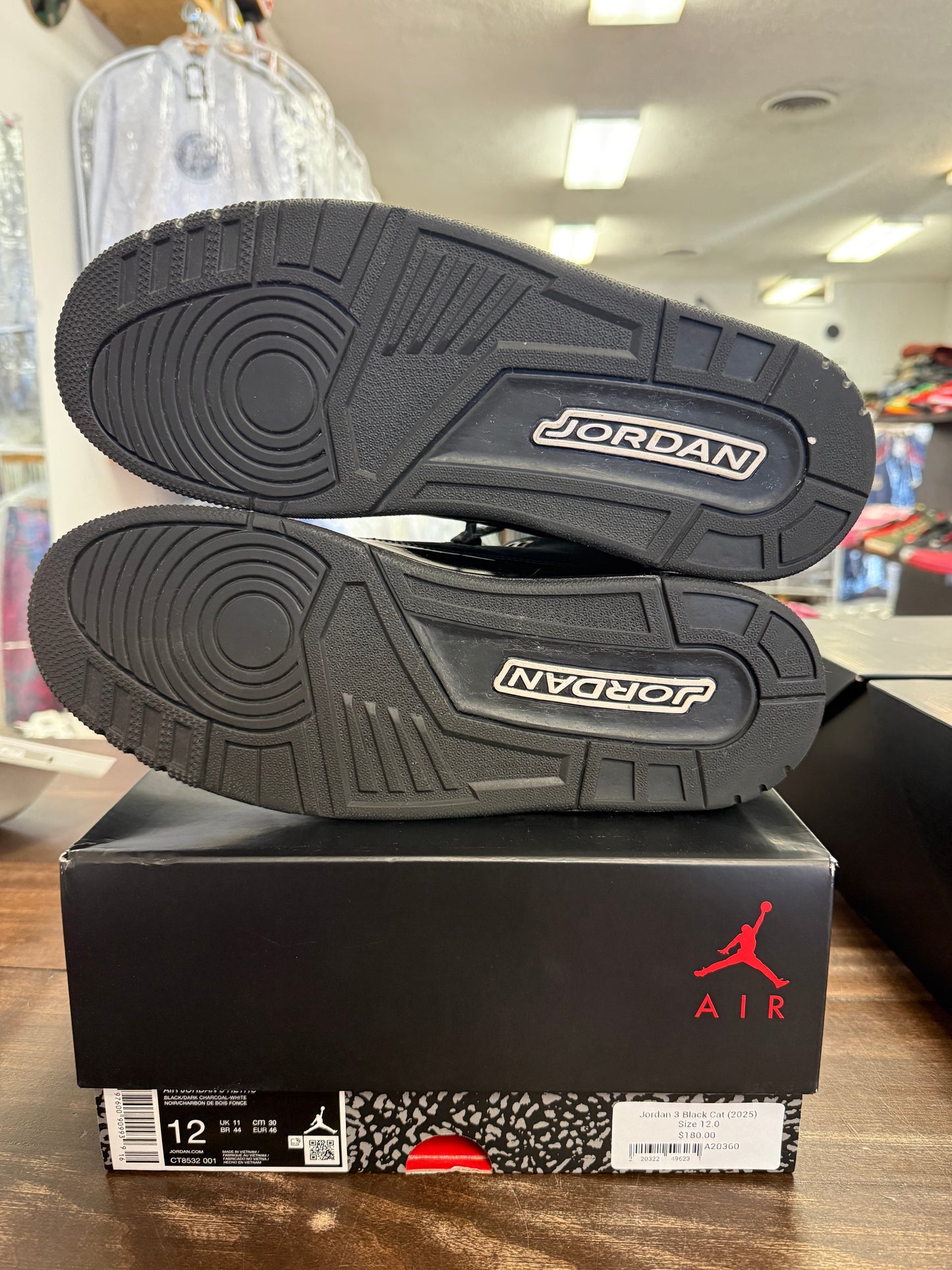 Jordan 3 Black Cat (2025)