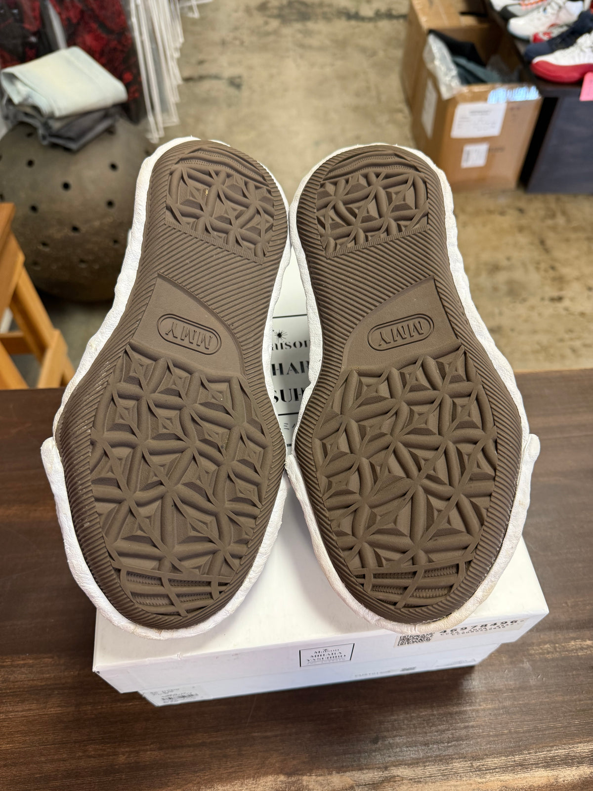 Maison Mihara Yasuhiro Peterson 23 OG Sole Canvas Low Black