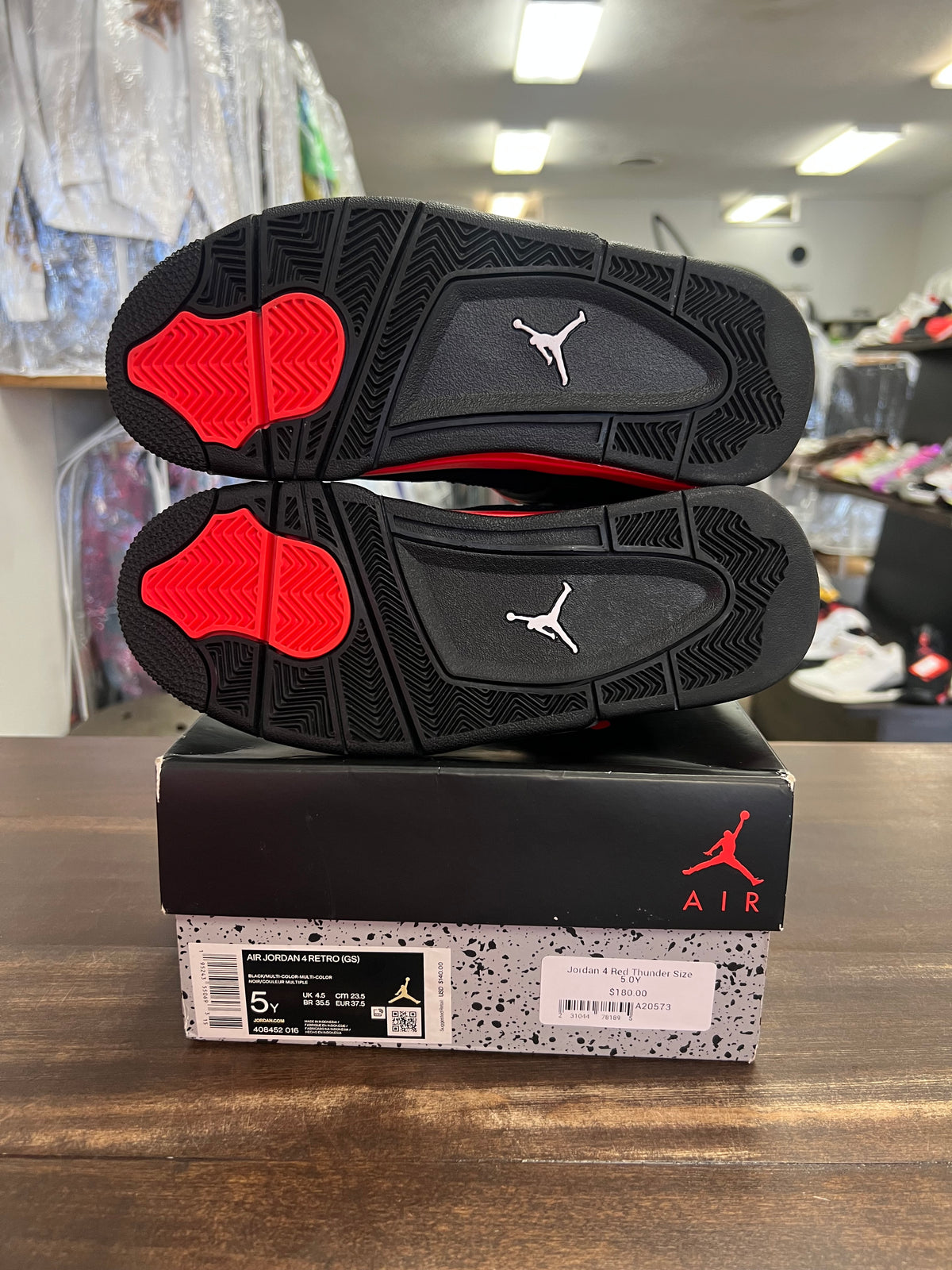 Jordan 4 Red Thunder