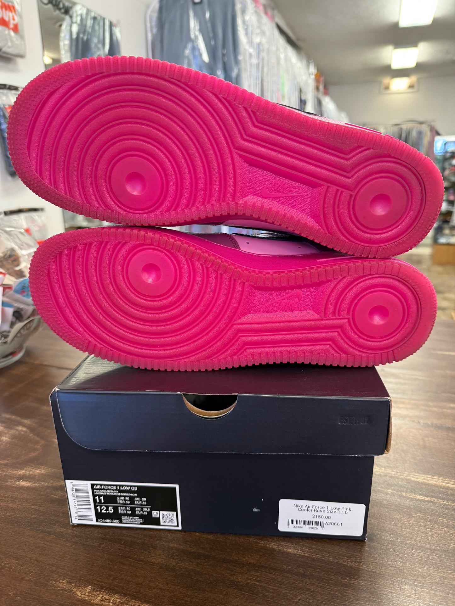 Nike Air Force 1 Low Pink Cooler Rose
