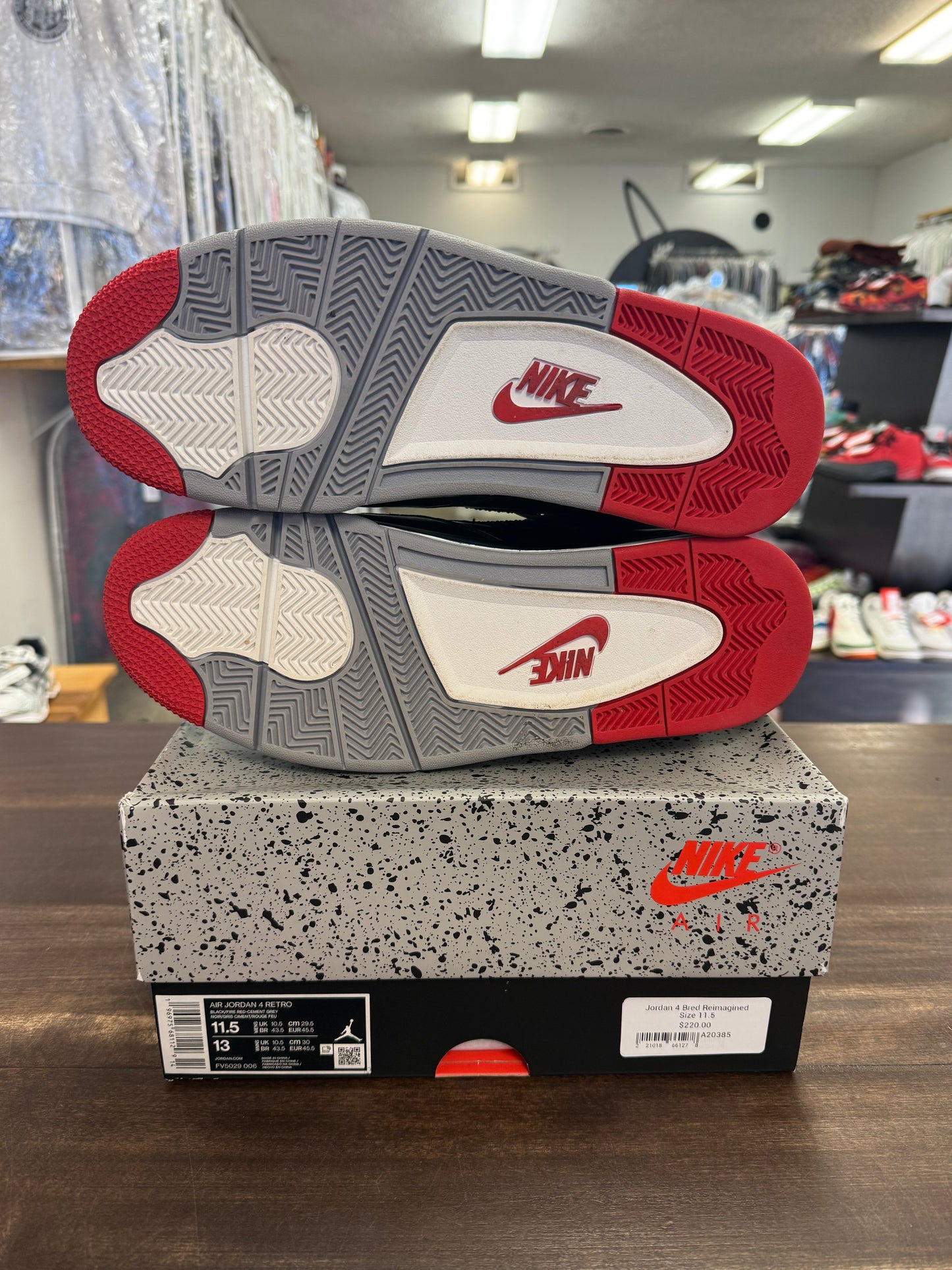 Jordan 4 Bred Reimagined