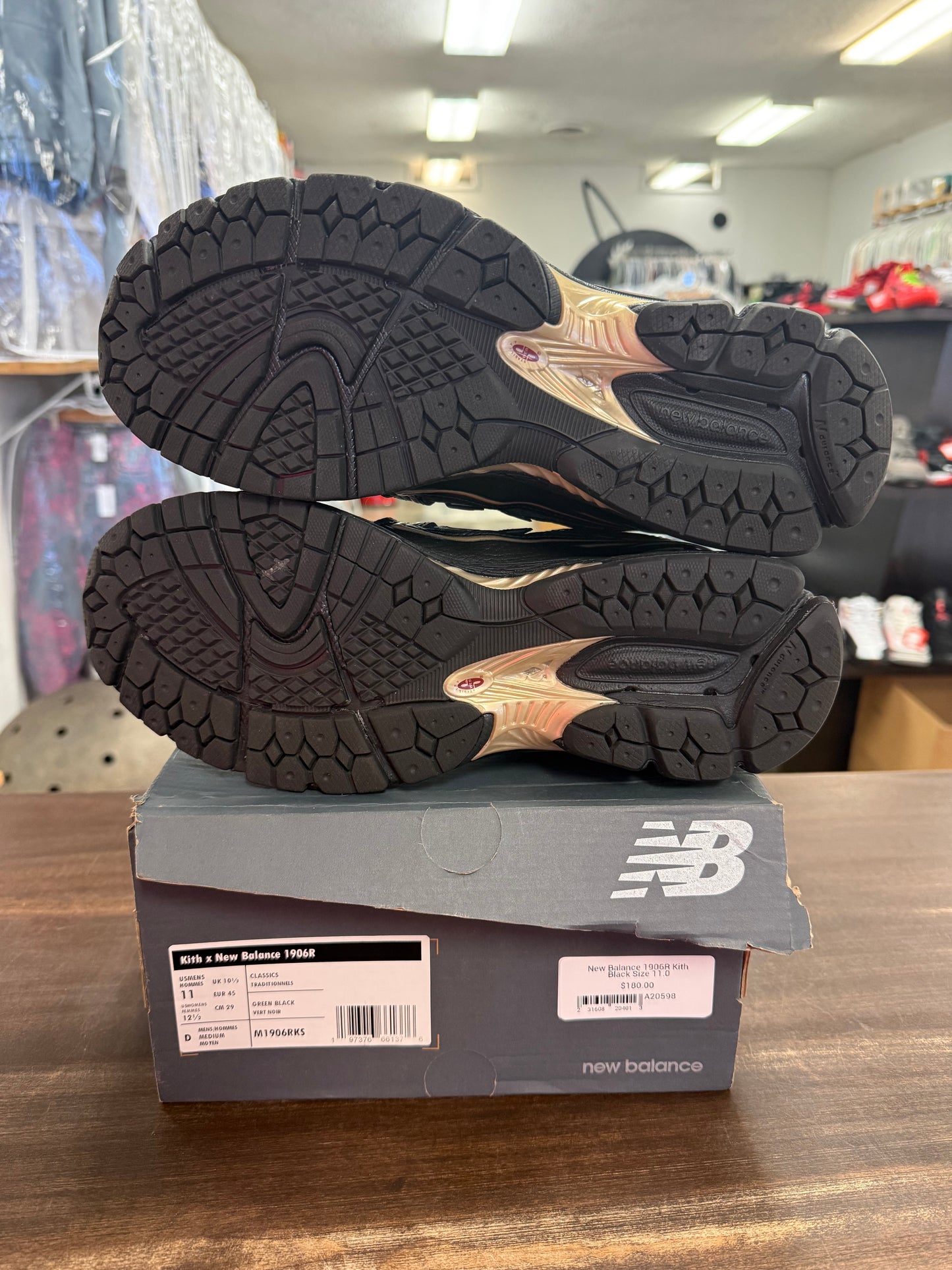 New Balance 1906R Kith Black