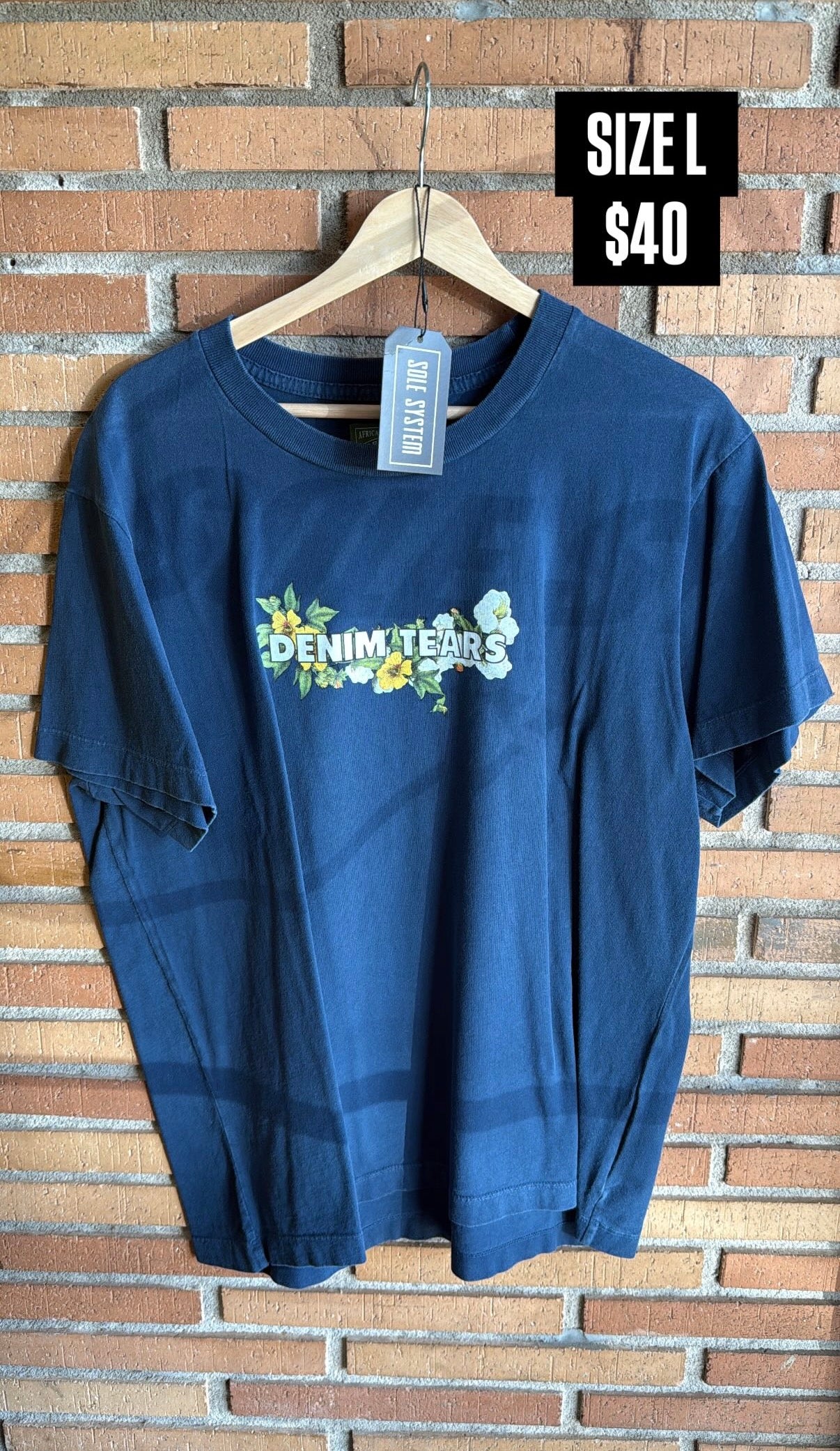 DENIM TEAR TEE 2