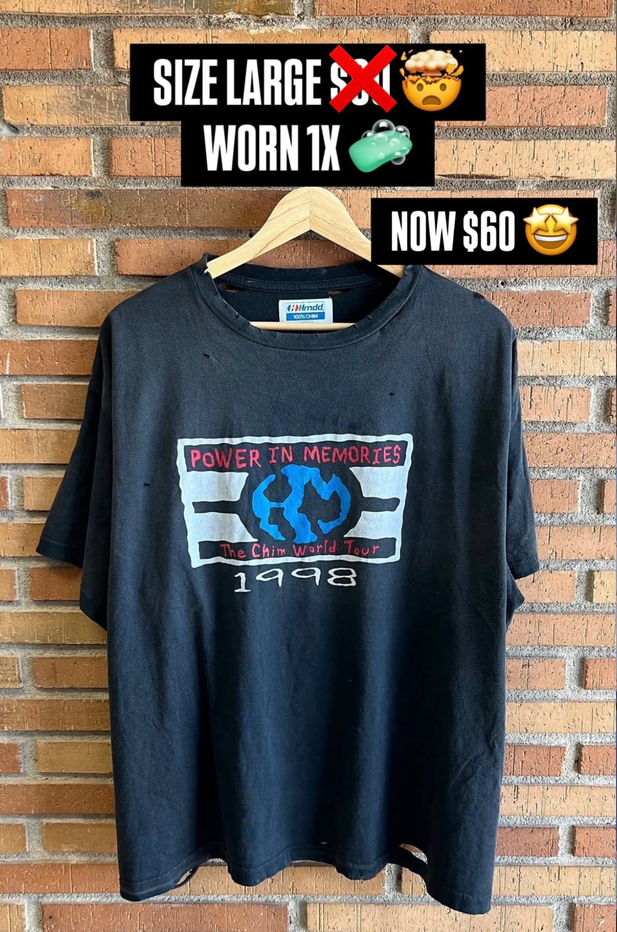 HMDD WORLD TOUR T-SHIRT